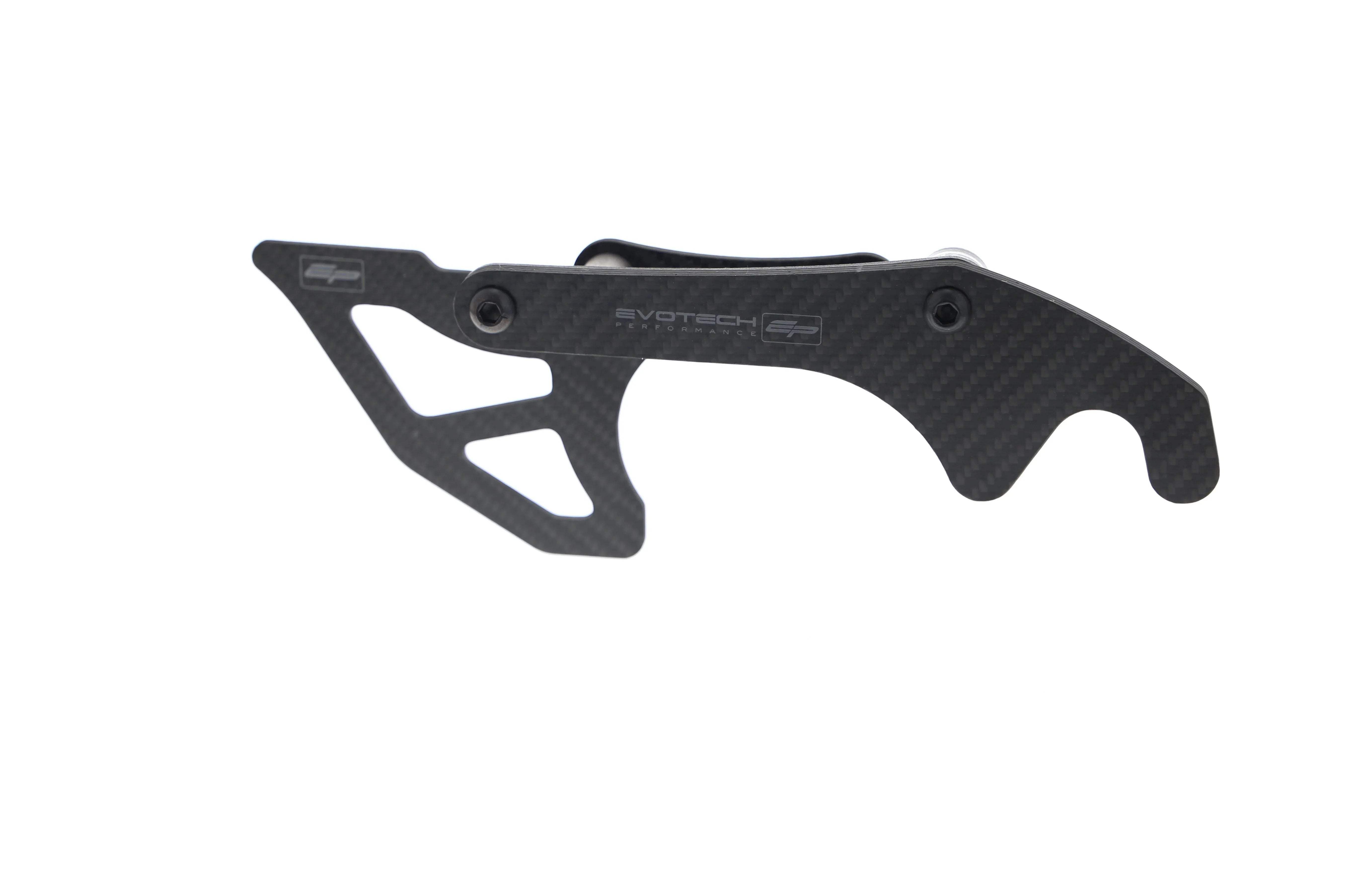 Evotech Performance Carbon Fibre Toe Guard / GP Style Paddock Stand Plates - Yamaha YZF-R7 (2022+) - Kettenschutz | Evotech Performance