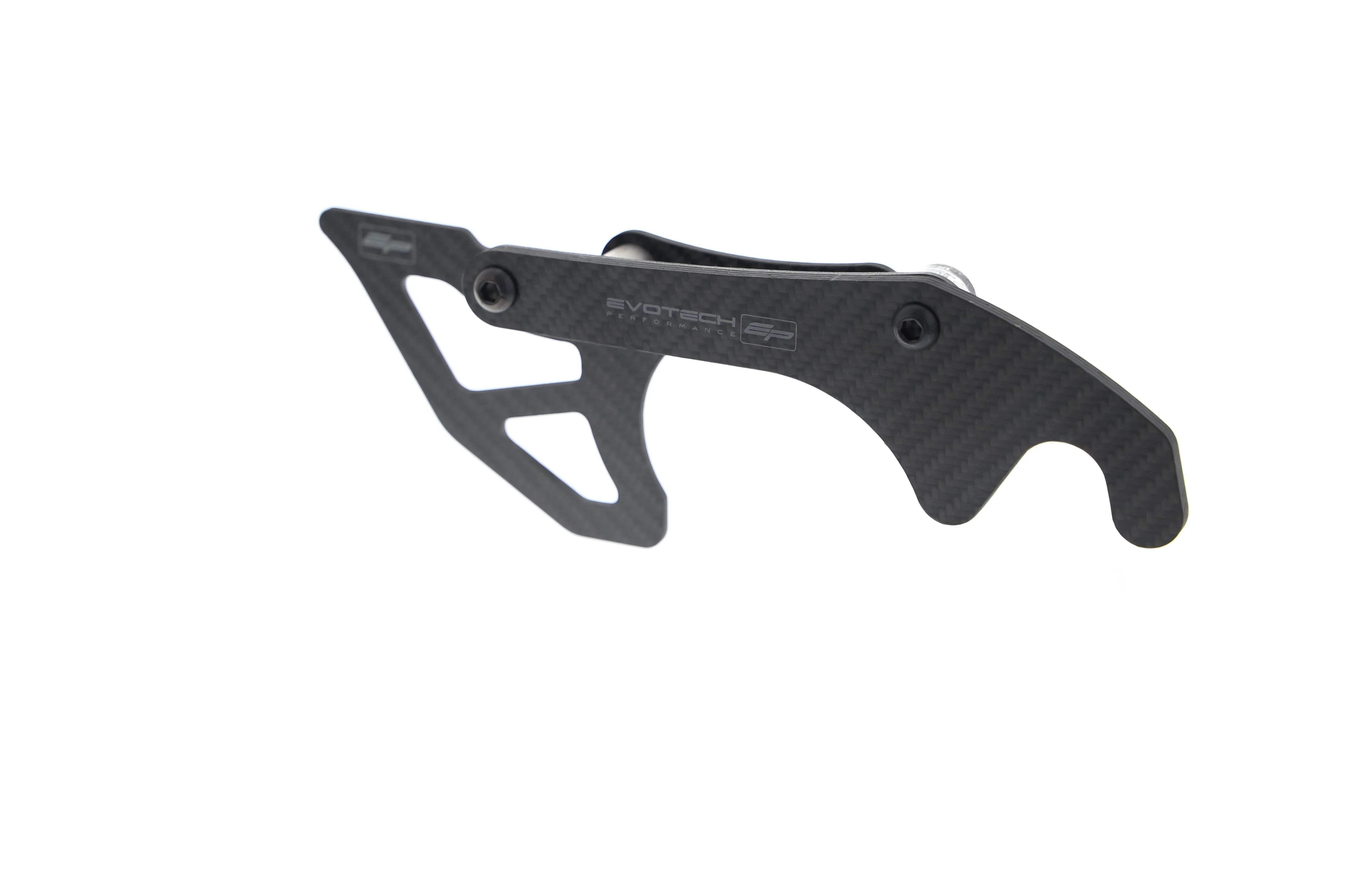 Evotech Performance Carbon Fibre Toe Guard / GP Style Paddock Stand Plates - Yamaha YZF-R7 (2022+) - Kettenschutz | Evotech Performance