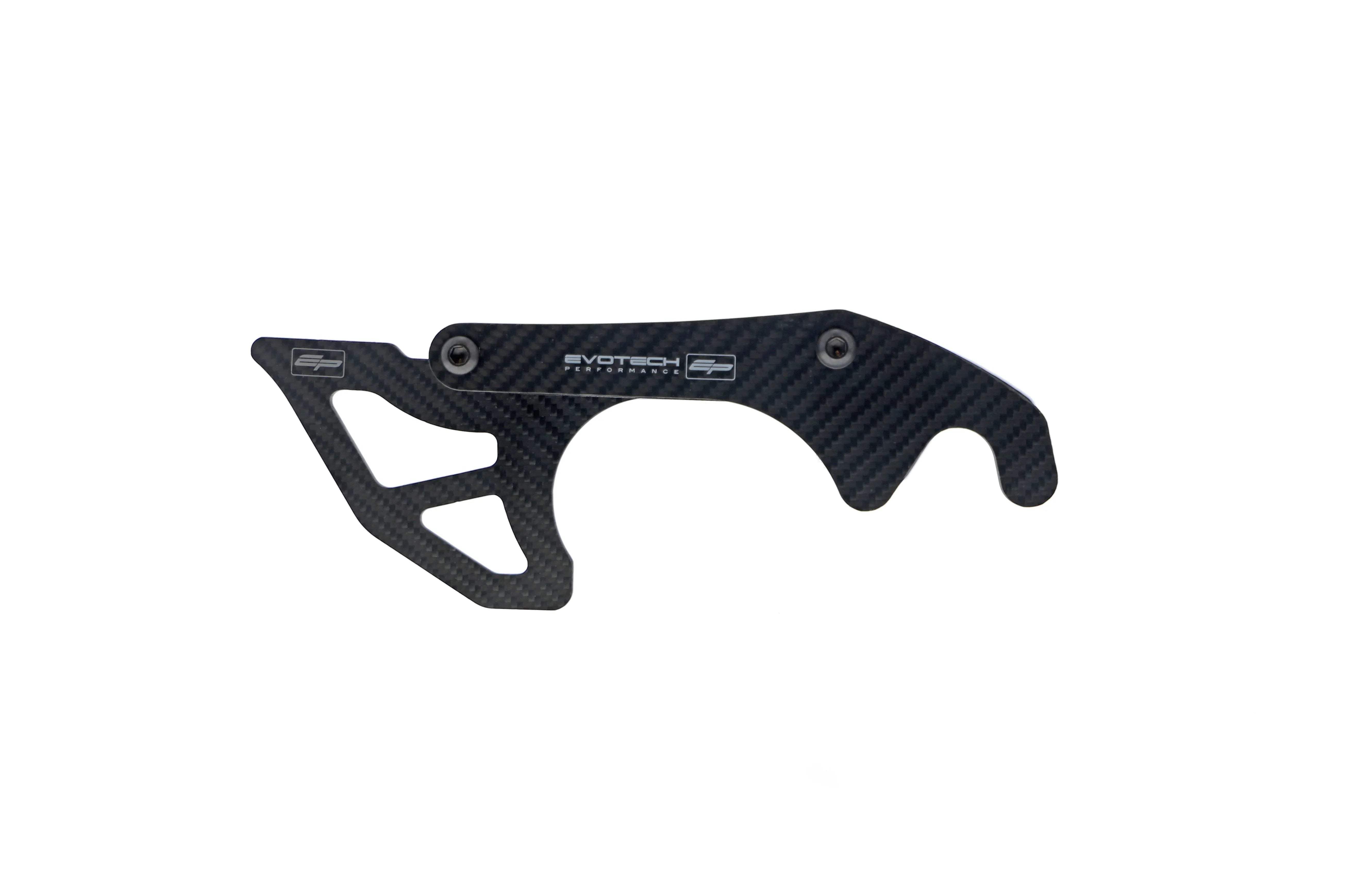 Evotech Carbon Fibre Toe Guard / GP Style Paddock Stand Plates - Yamaha YZF-R1 (2015 - 2019) - Kettenschutz | Evotech Performance