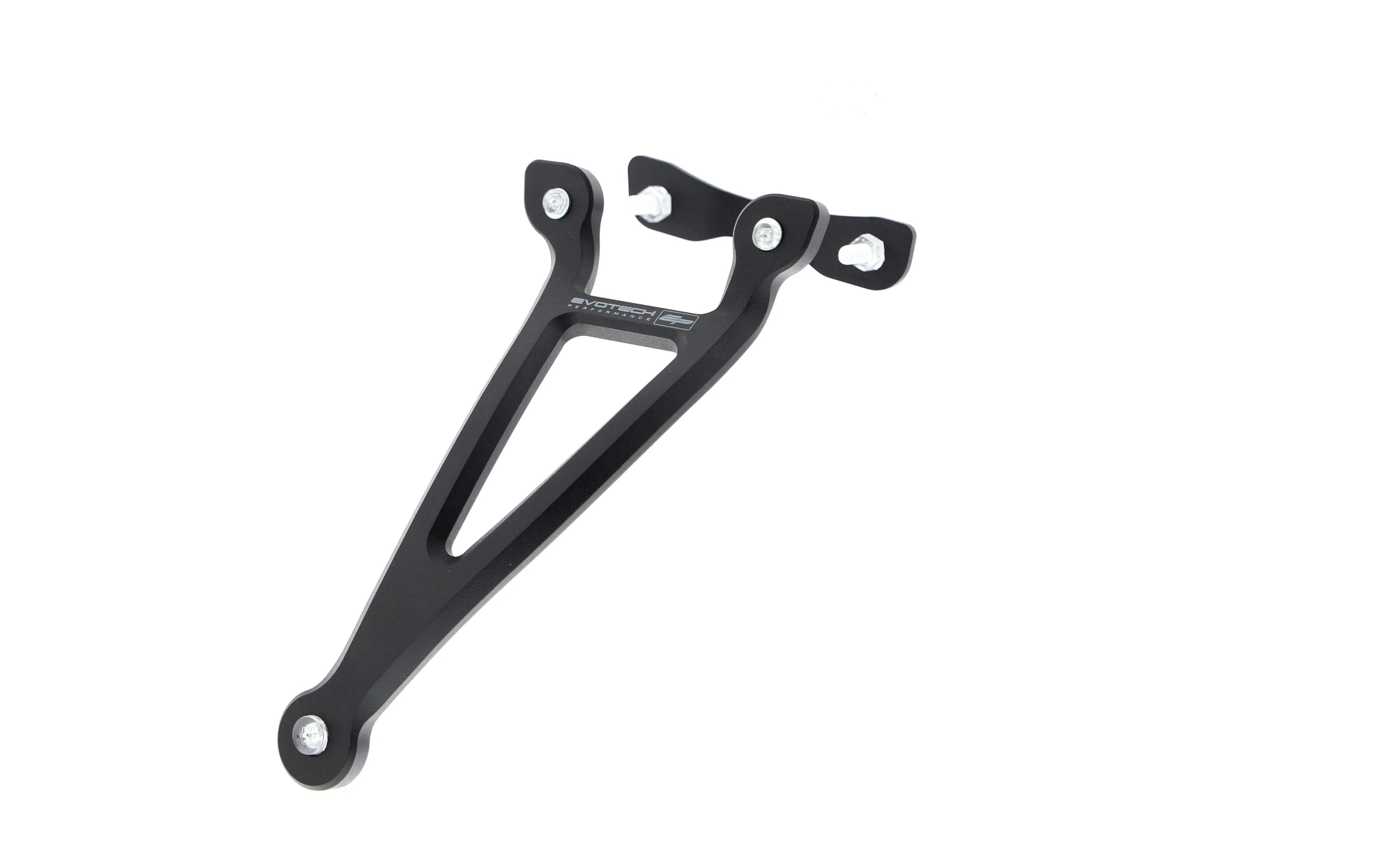 Evotech Yamaha YZF-R3 Exhaust Hanger & Pillion Footpeg Removal Kit (2015+) - Auspuffhalterung | Evotech Performance