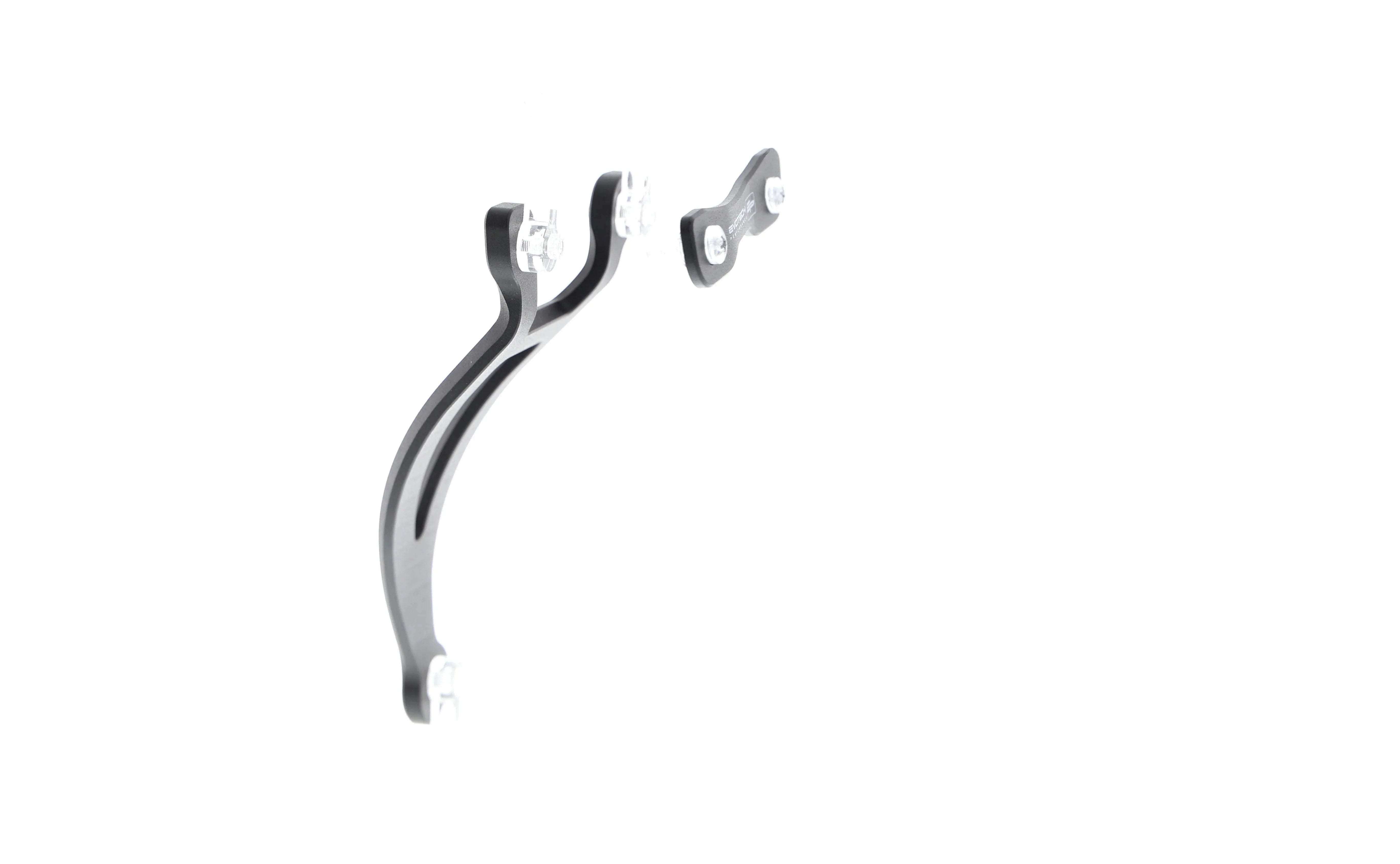 Evotech Yamaha YZF-R3 Exhaust Hanger & Pillion Footpeg Removal Kit (2015+) - Auspuffhalterung | Evotech Performance