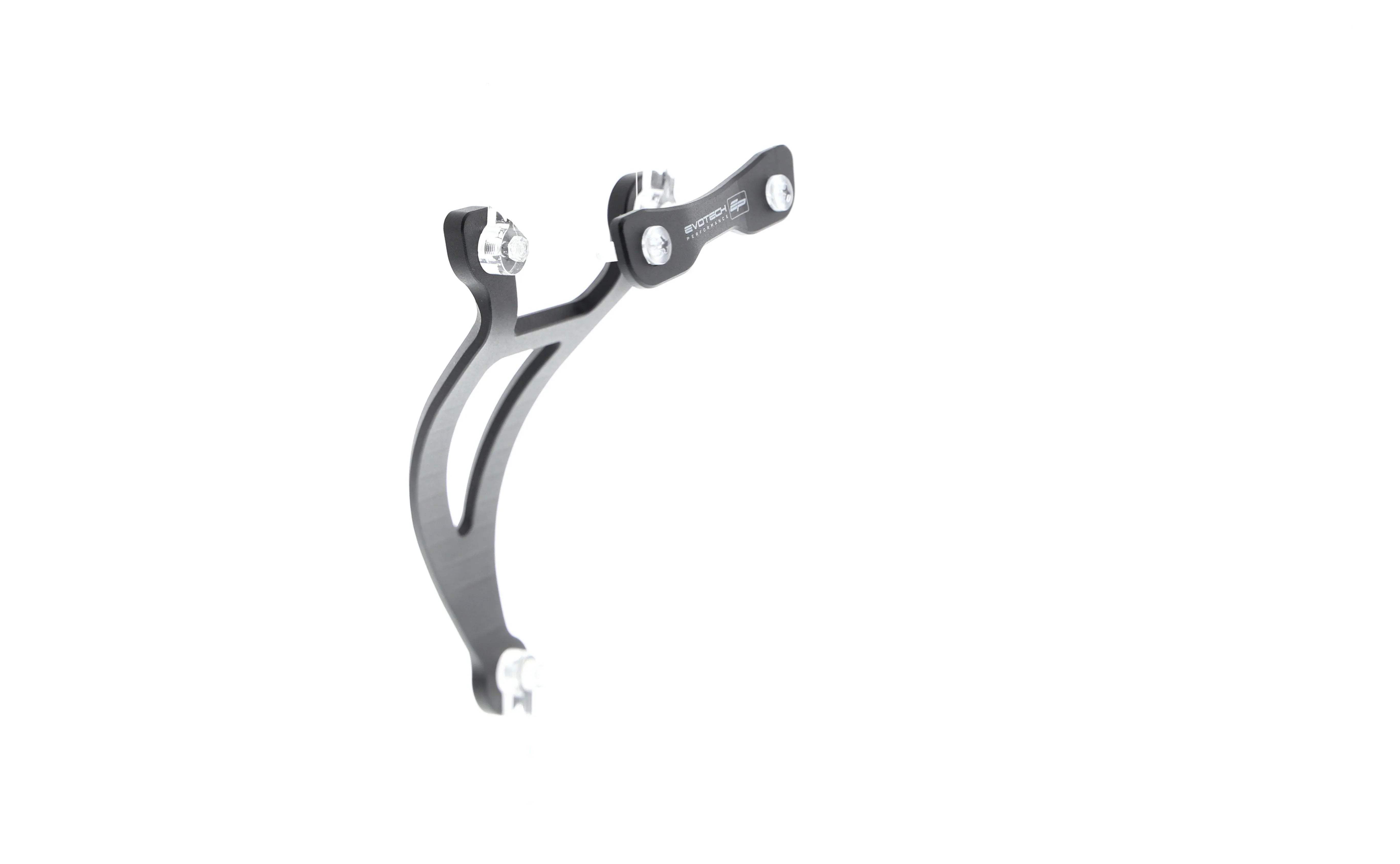 Evotech Yamaha YZF-R3 Exhaust Hanger & Pillion Footpeg Removal Kit (2015+) - Auspuffhalterung | Evotech Performance