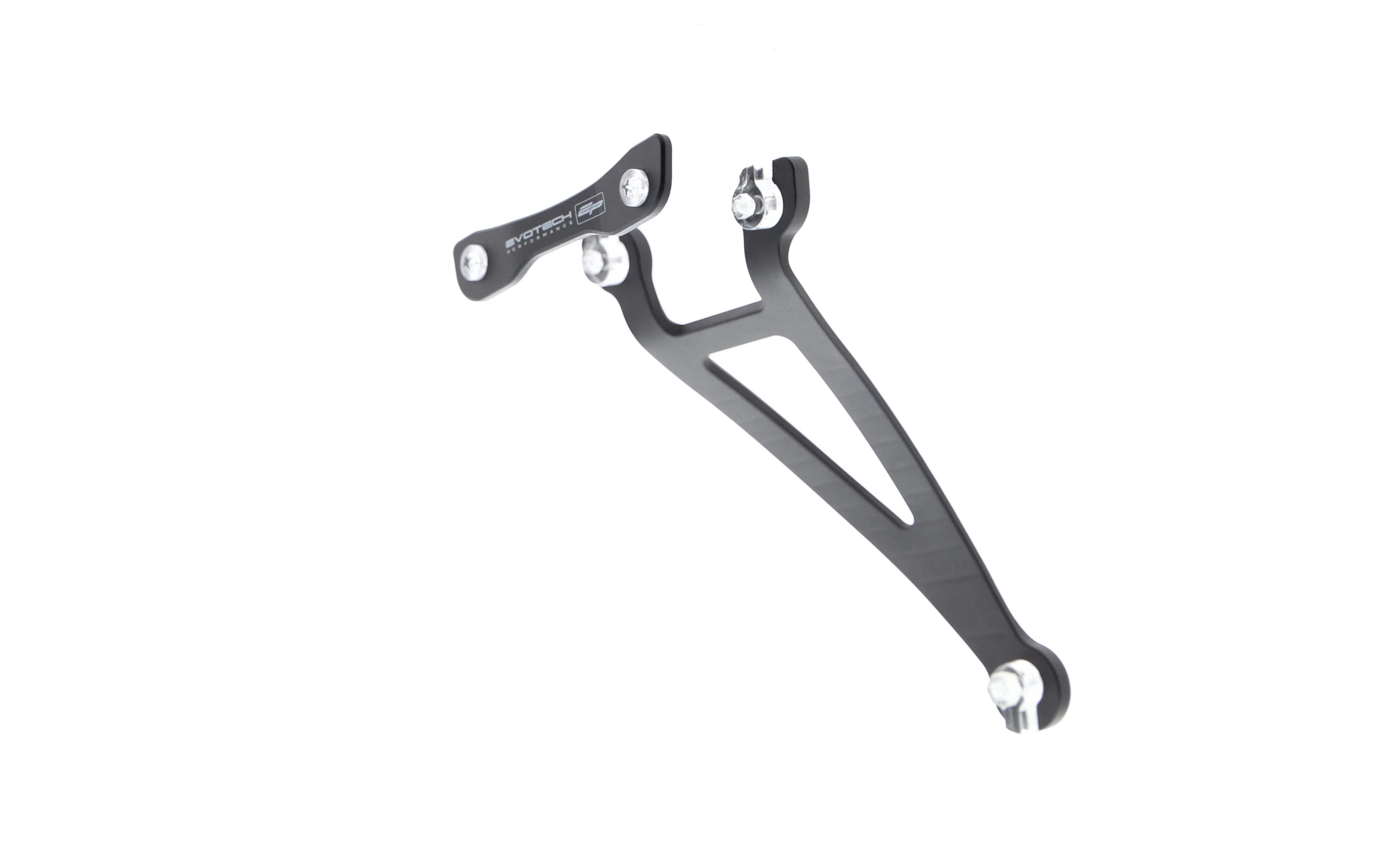 Evotech Yamaha YZF-R3 Exhaust Hanger & Pillion Footpeg Removal Kit (2015+) - Auspuffhalterung | Evotech Performance