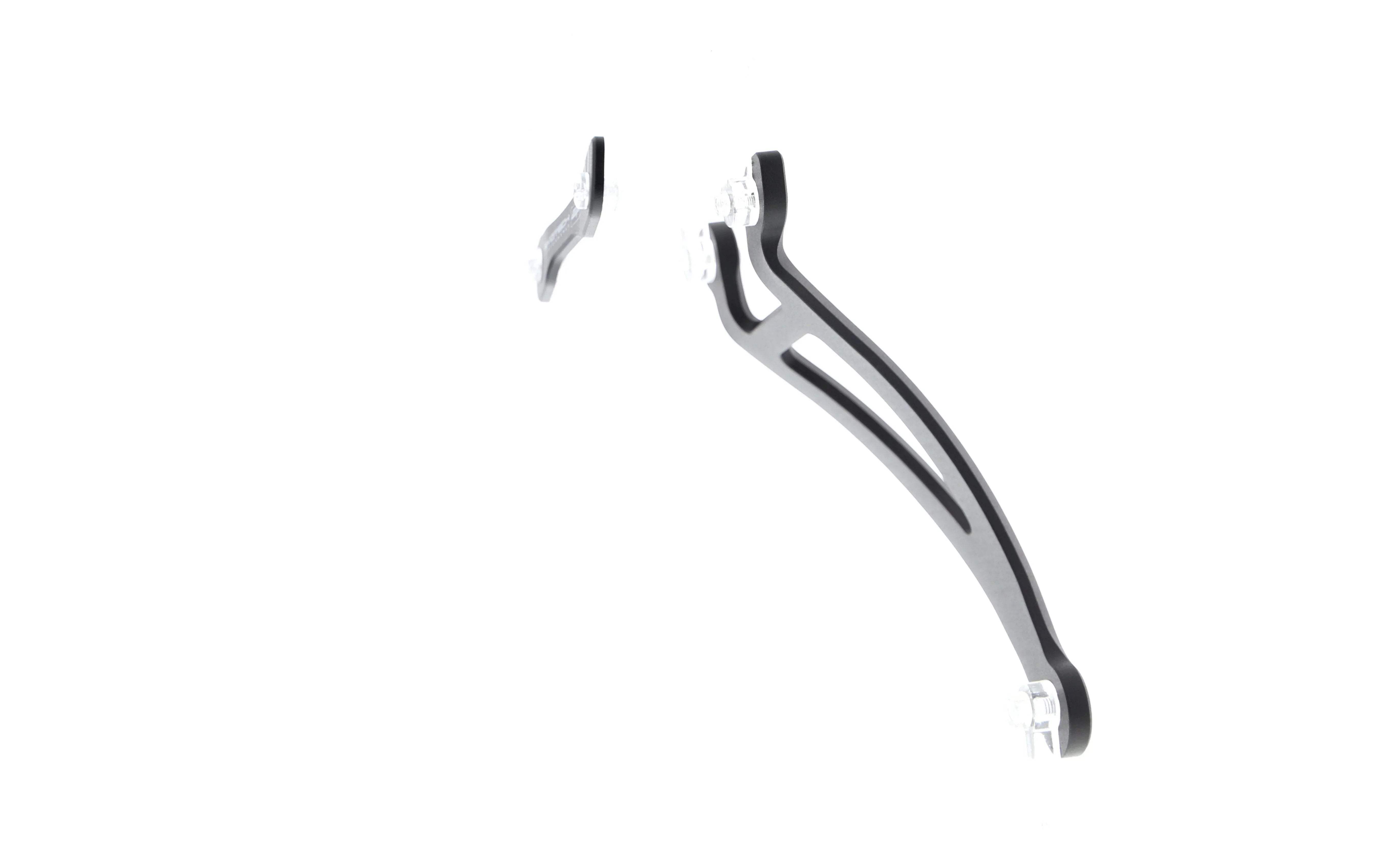 Evotech Yamaha YZF-R3 Exhaust Hanger & Pillion Footpeg Removal Kit (2015+) - Auspuffhalterung | Evotech Performance