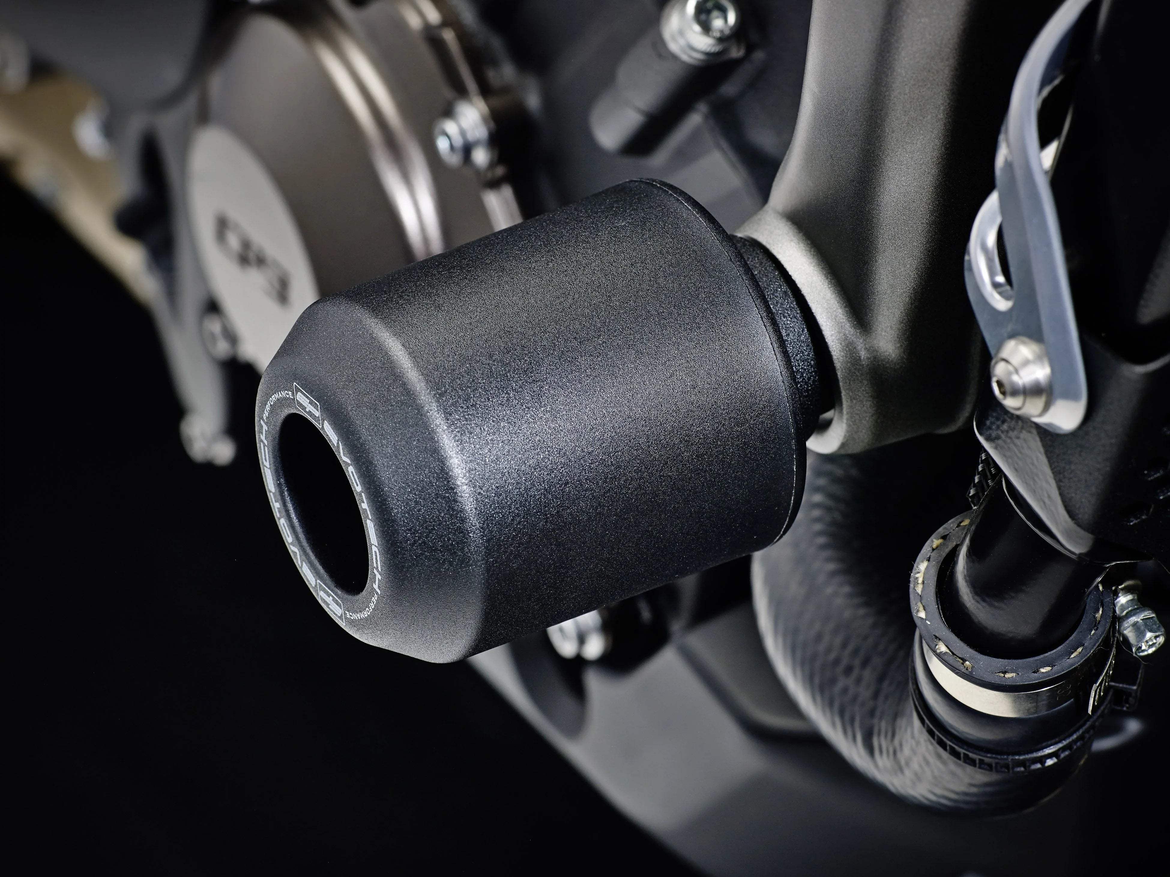 Evotech Yamaha MT-09 Sport Tracker ABS Crash Bobbins 2015 - 2016 - Sturzpads | Evotech Performance