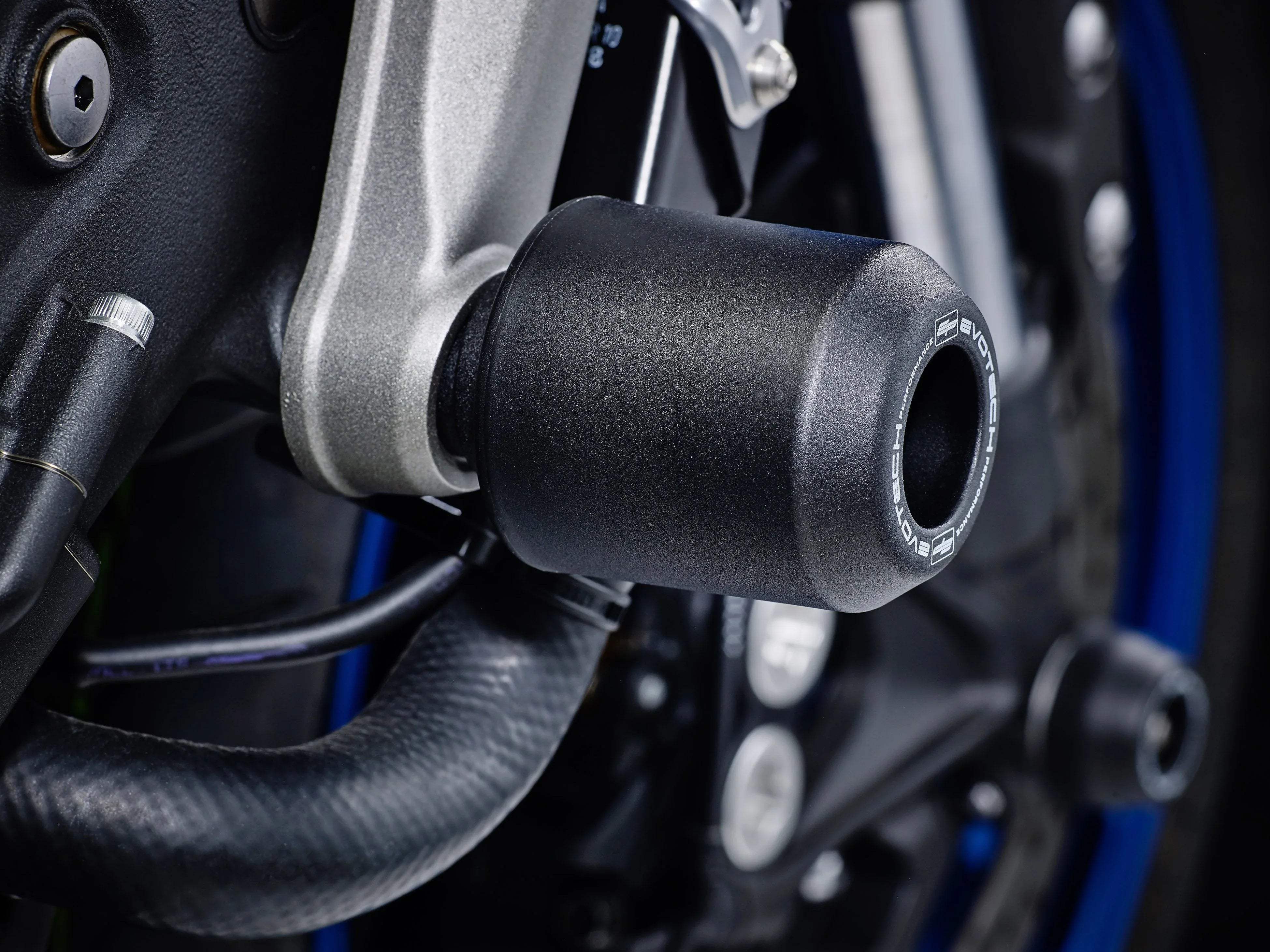 Evotech Yamaha MT-09 Sport Tracker ABS Crash Bobbins 2015 - 2016 - Sturzpads | Evotech Performance