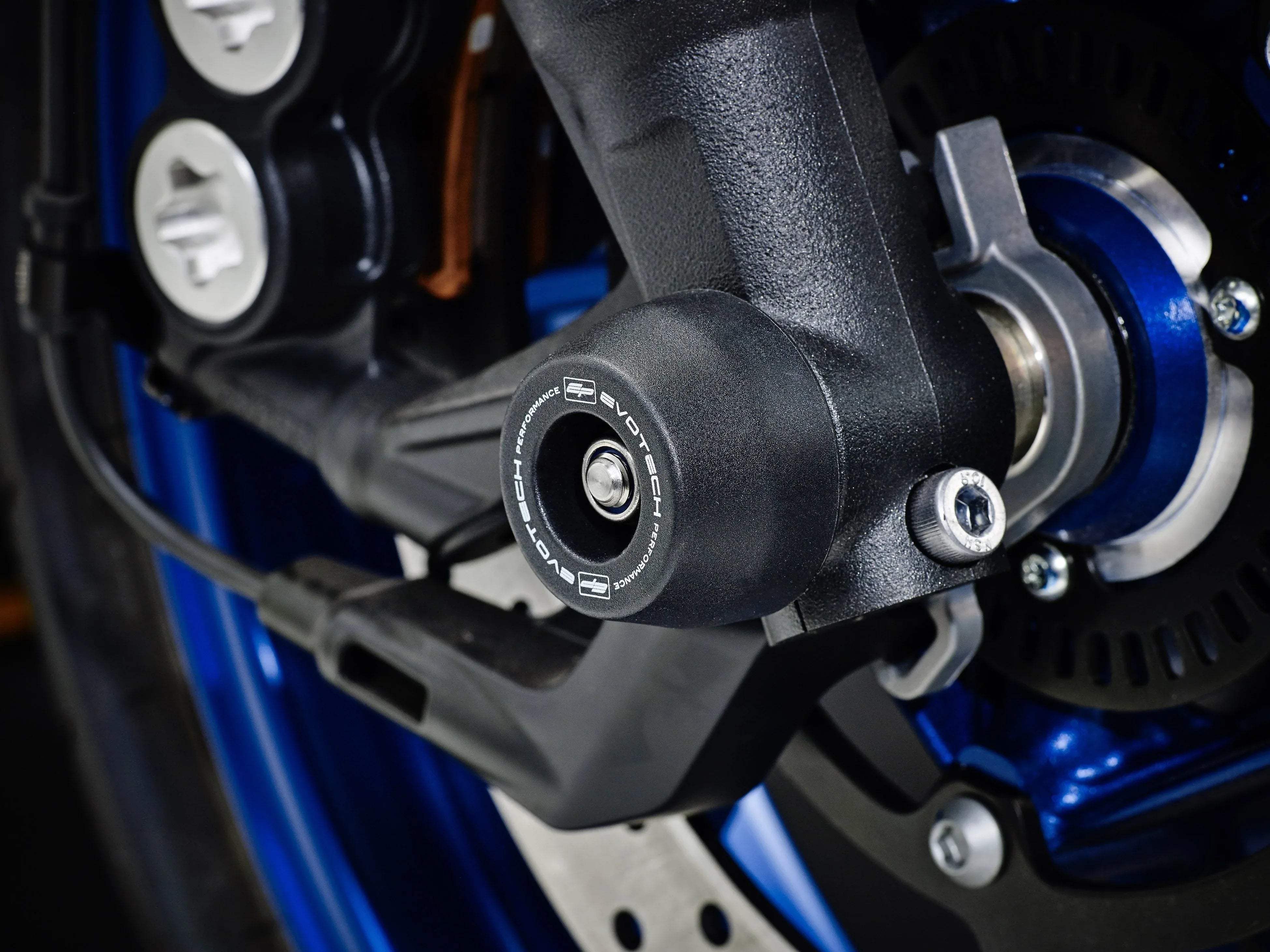 Evotech Front Spindle Bobbins - Yamaha MT-09 (2013 - 2016) - Spindle Bobbins | Evotech Performance