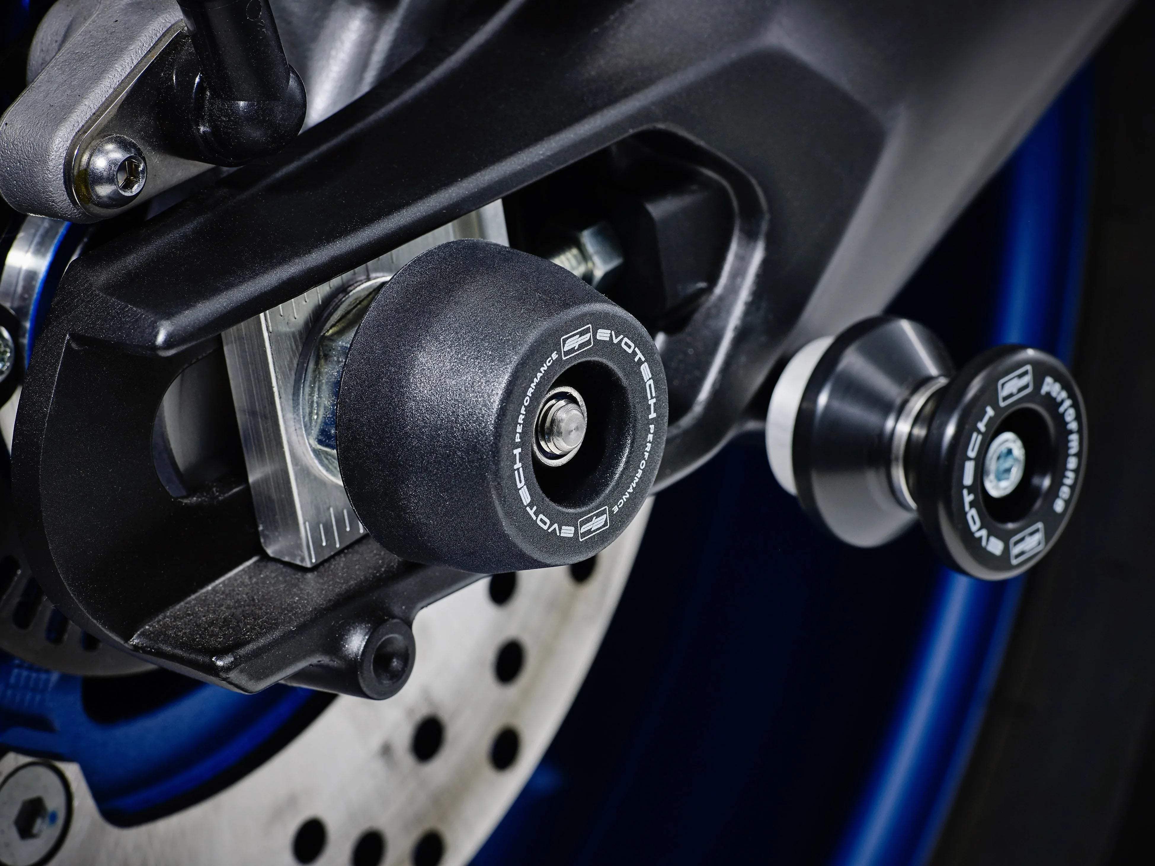 Evotech Rear Spindle Bobbins - Yamaha MT-09 SP (2018-2020) - Spindle Bobbins | Evotech Performance