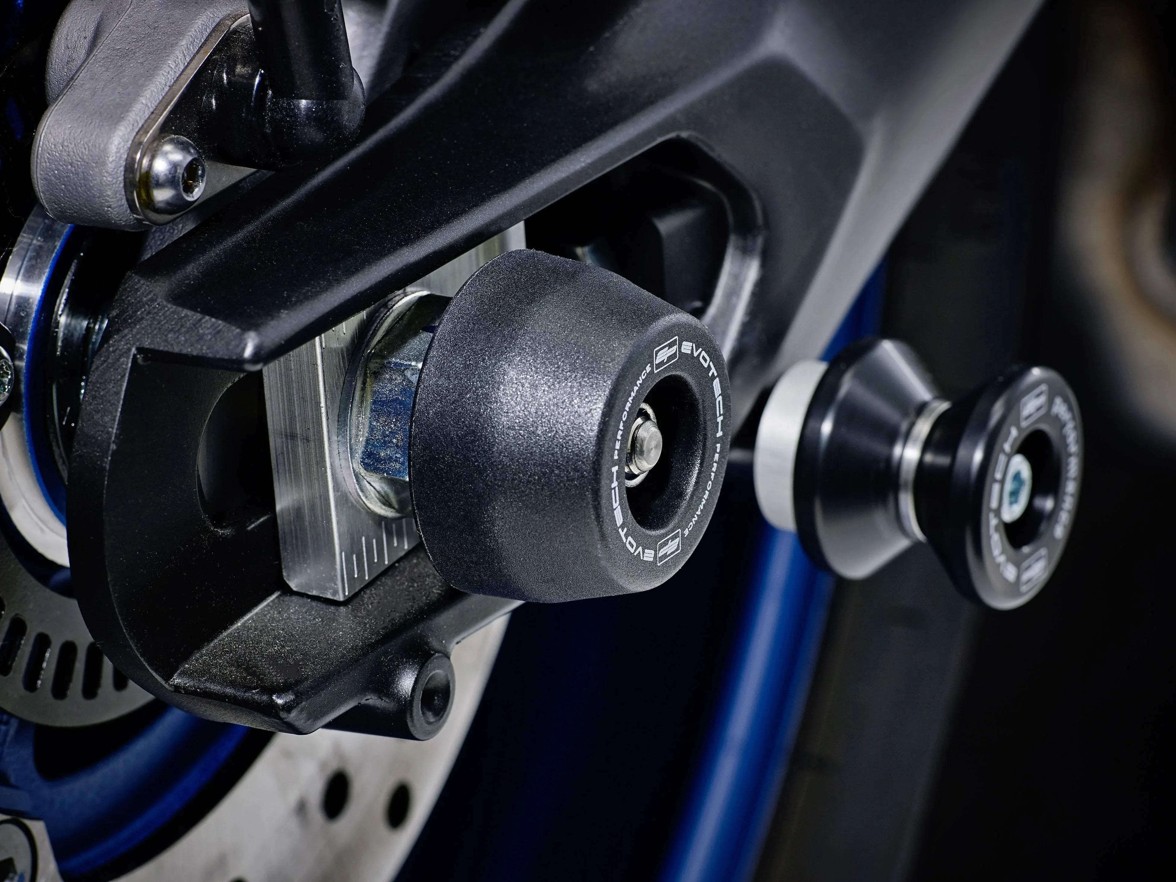 Evotech Rear Spindle Bobbins - Yamaha MT-09 SP (2018-2020) - Spindle Bobbins | Evotech Performance