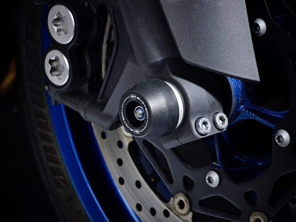 Evotech Front Spindle Bobbins - Yamaha YZF-R6 (2017+) - Spindle Bobbins | Evotech Performance
