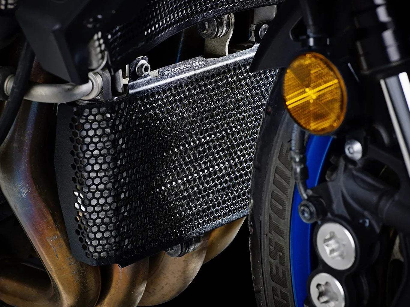 Evotech Yamaha MT-10 Radiator Oil Cooler Guard Set (2016 - 2021) - Kühlerschutzgitter | Evotech Performance
