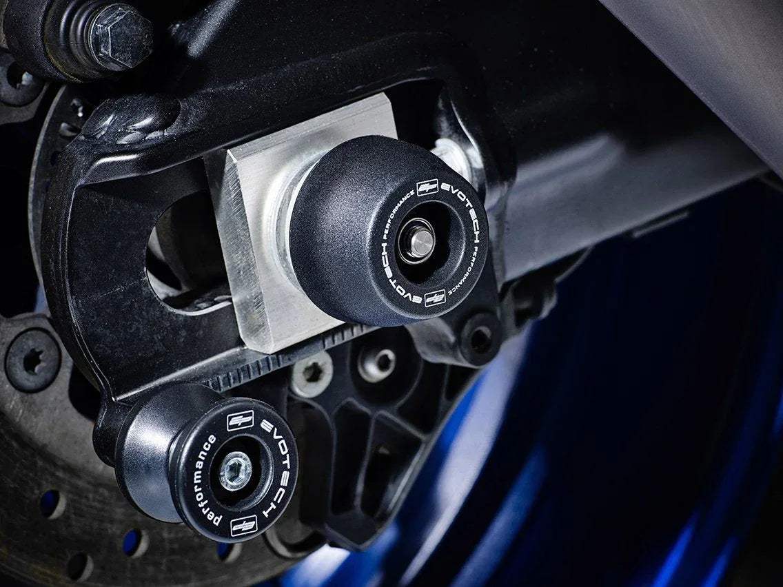 Evotech Rear Spindle Bobbins - Yamaha MT-10 (2016 - 2021) - Spindle Bobbins | Evotech Performance