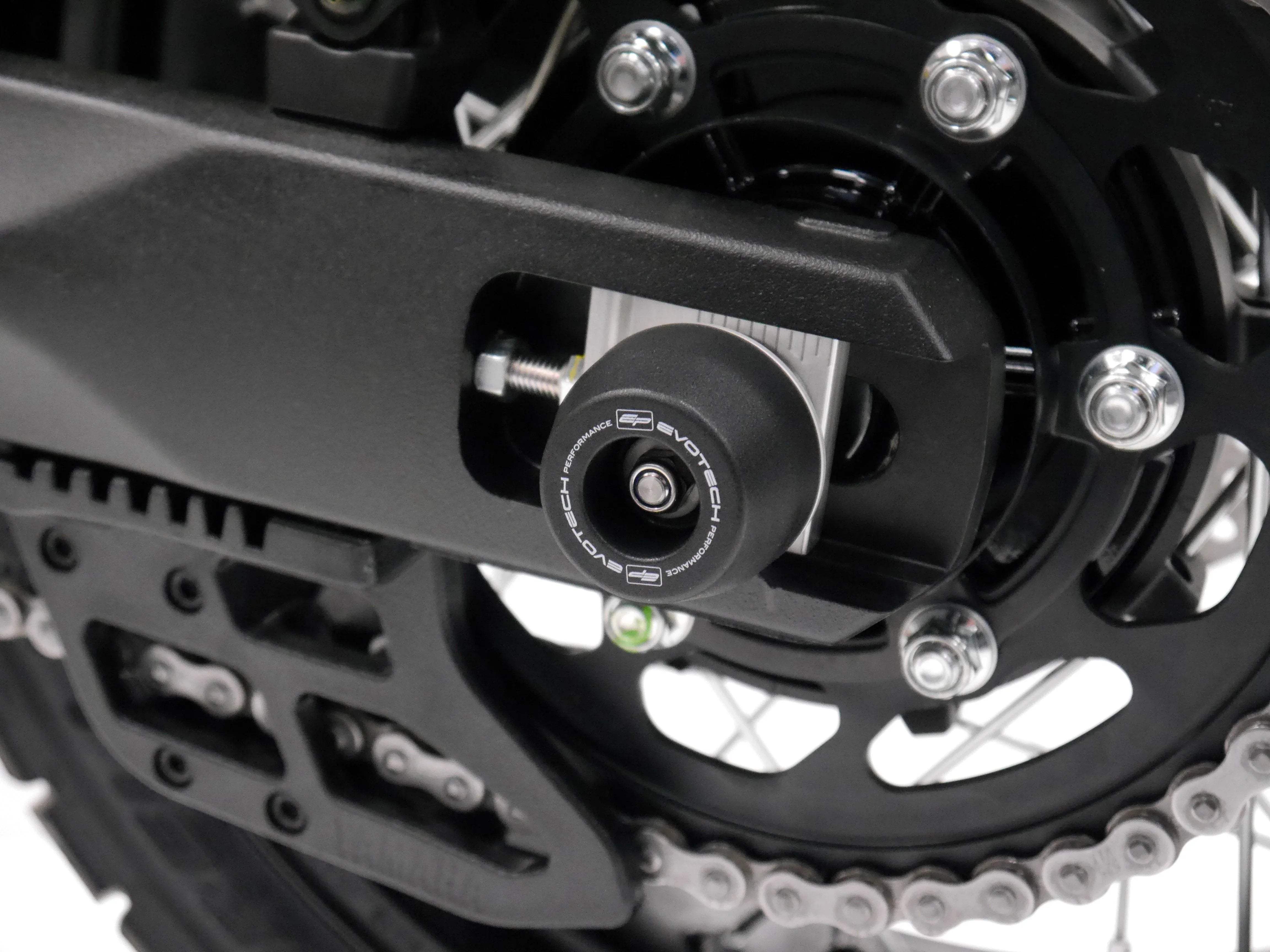 Evotech Rear Spindle Bobbins - Yamaha Tenere 700 (2019+) - Spindle Bobbins | Evotech Performance