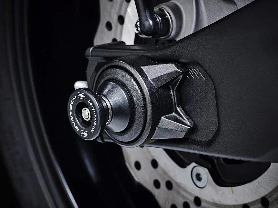 Evotech Paddock Stand Bobbins - Yamaha FZ-07 (2018-2020) - Alu Bobbins | Evotech Performance
