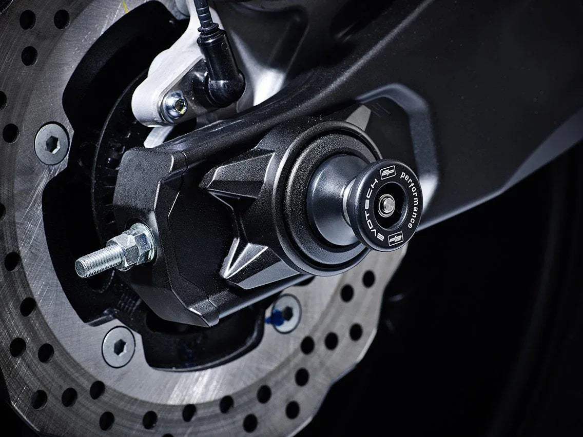 Evotech Paddock Stand Bobbins - Yamaha FZ-07 (2018-2020) - Alu Bobbins | Evotech Performance