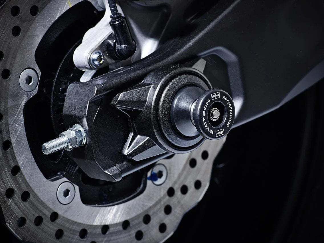 Evotech Paddock Stand Bobbins - Yamaha MT-07 (2013-2017) - Alu Bobbins | Evotech Performance