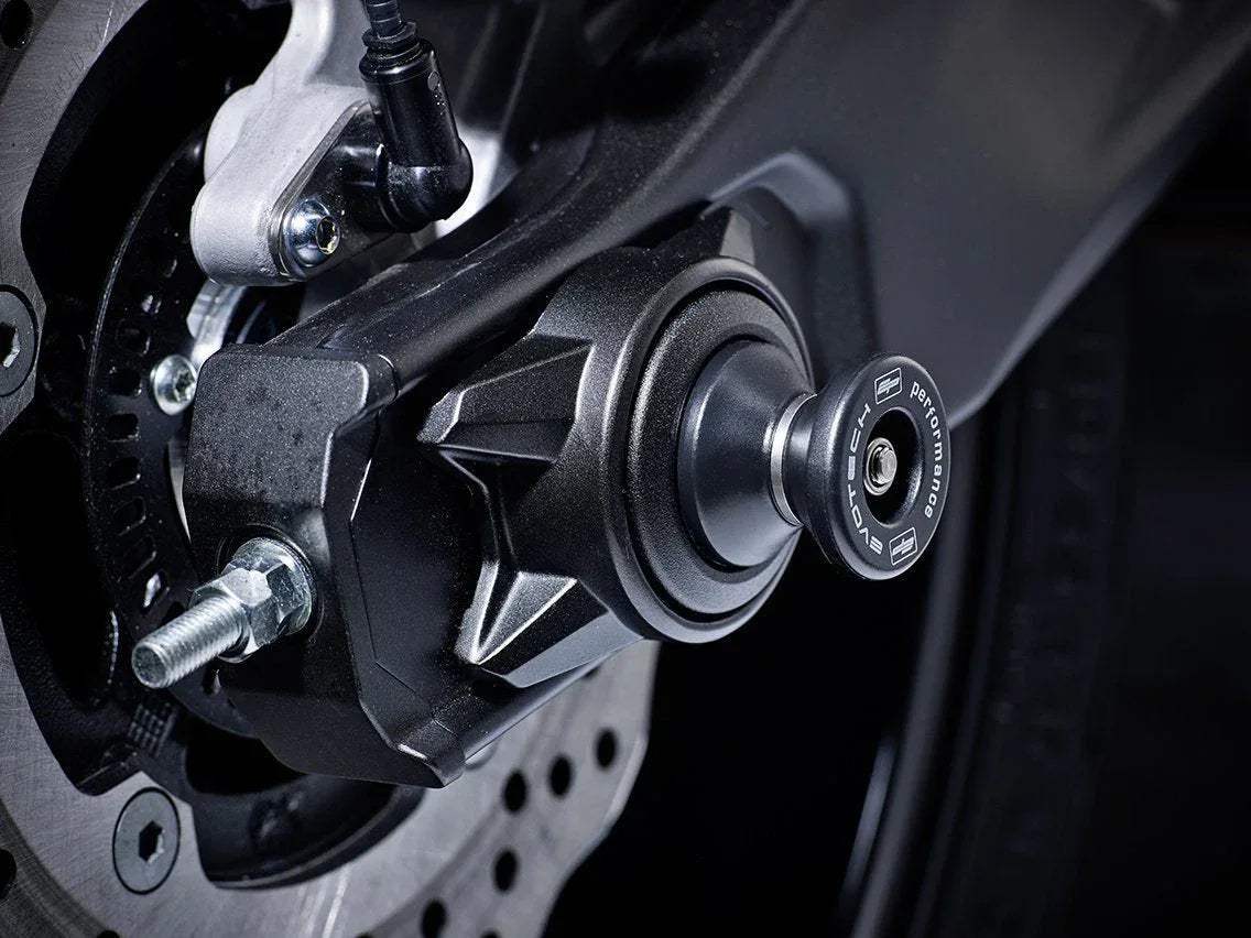 Evotech Performance Paddock Stand Bobbins - Yamaha YZF-R7 (2022+) - Alu Bobbins | Evotech Performance