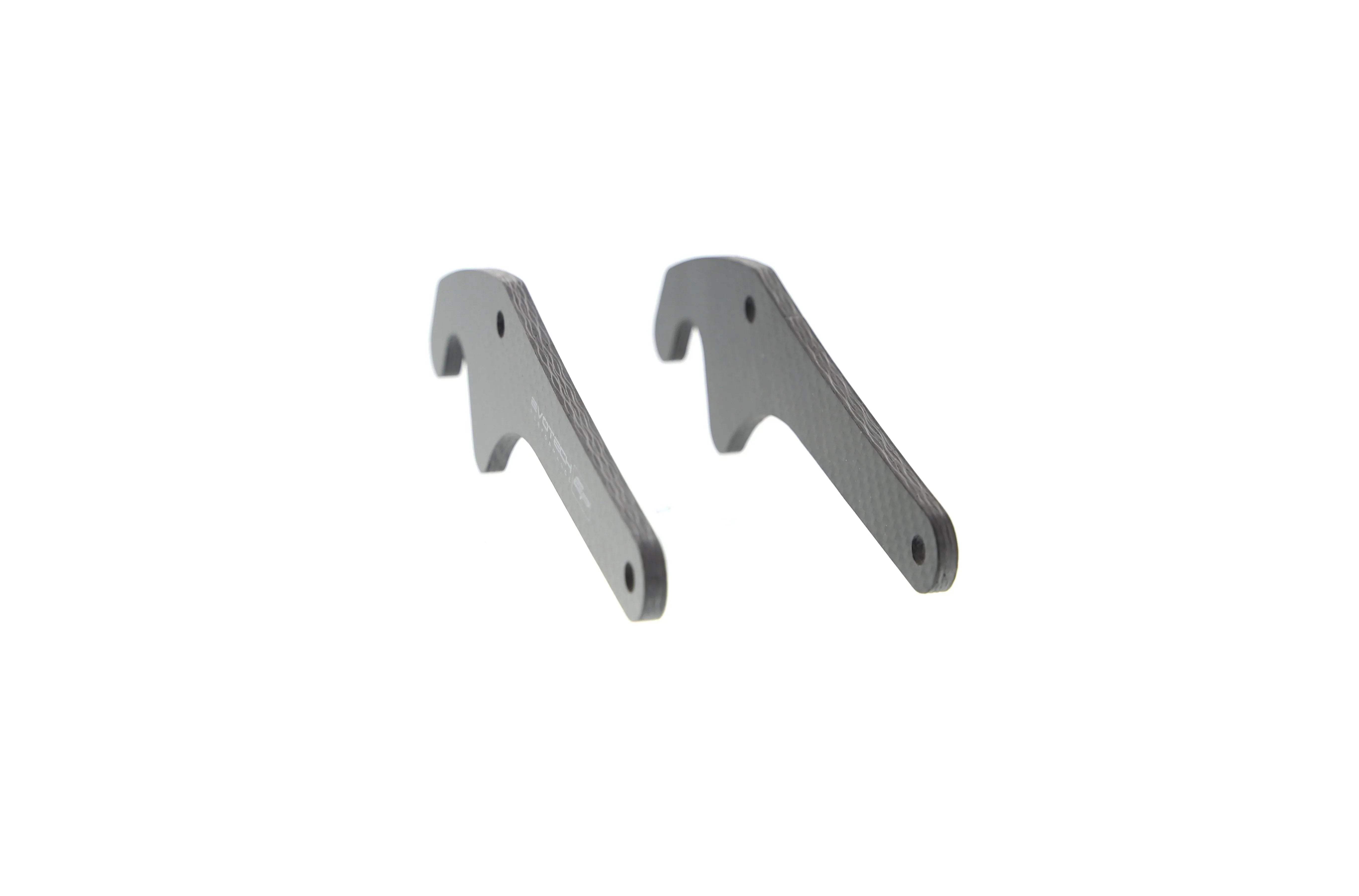 Evotech Carbon Fibre Paddock Stand Plates - Yamaha YZF-R1 (2020+) - Alu Bobbins | Evotech Performance