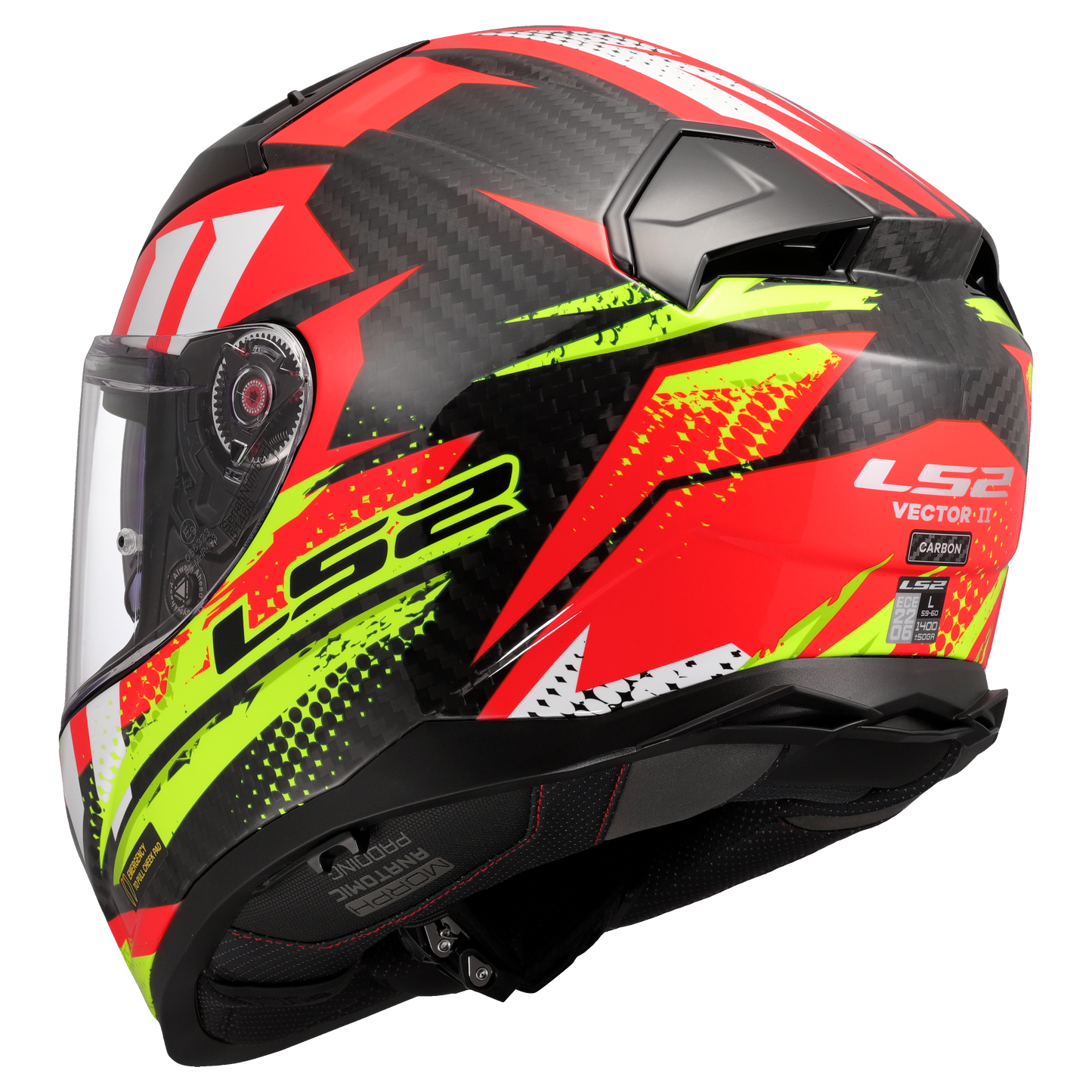 LS2 Integralhelm VECTOR II TANTIC Carbon