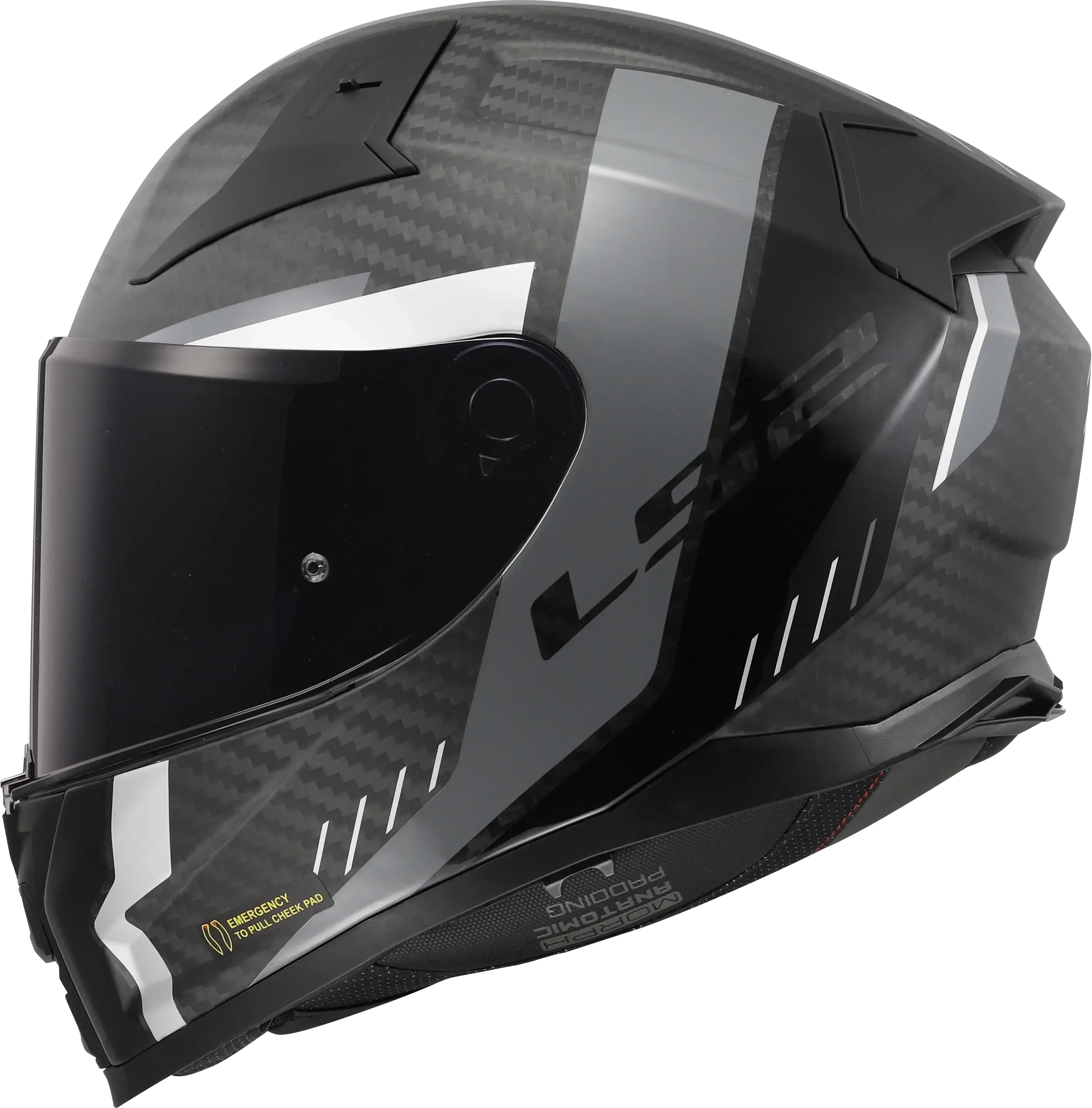 LS2 VECTOR II GRID Carbon - Helme | LS2