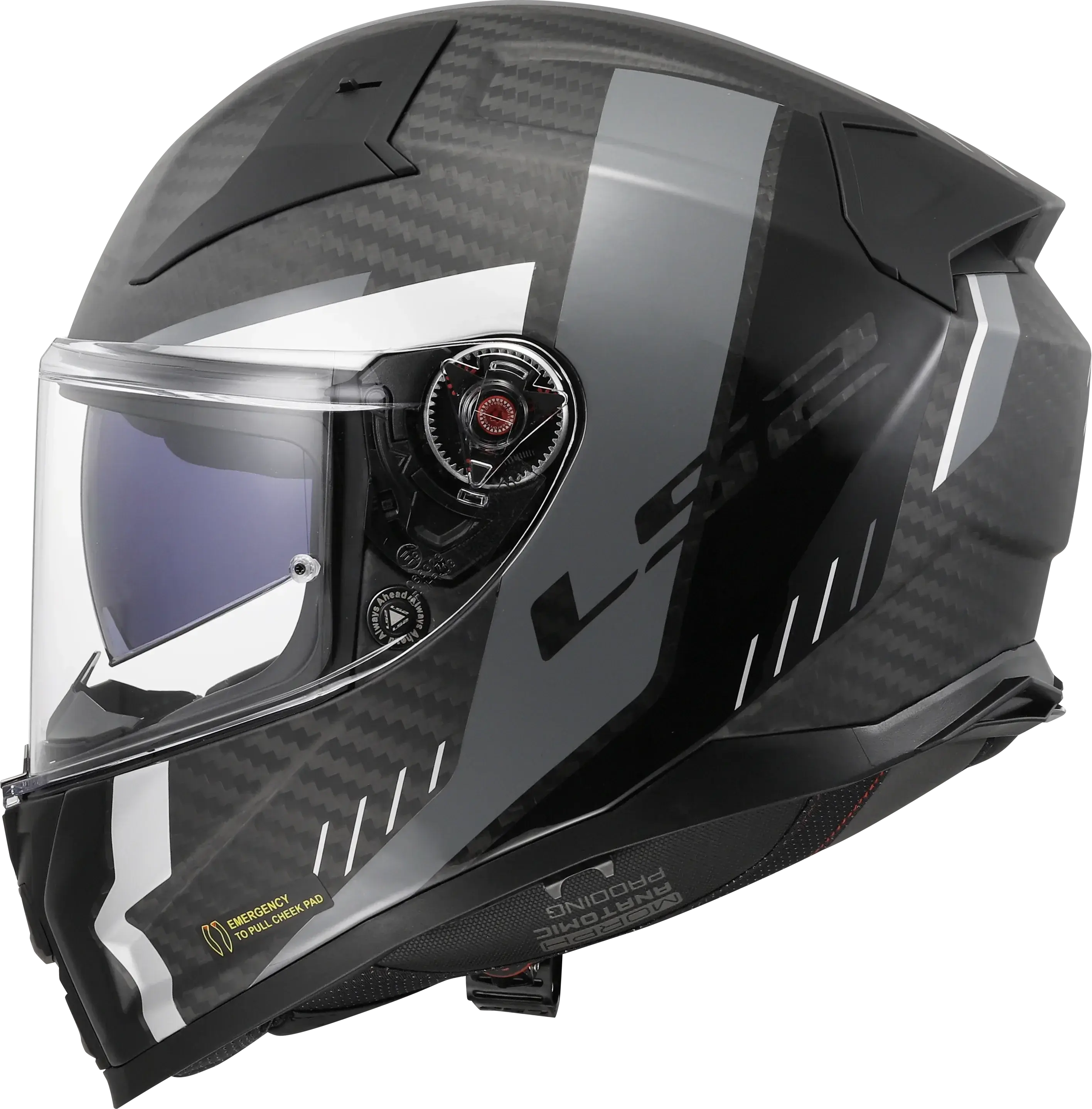 LS2 VECTOR II GRID Carbon - Helme | LS2
