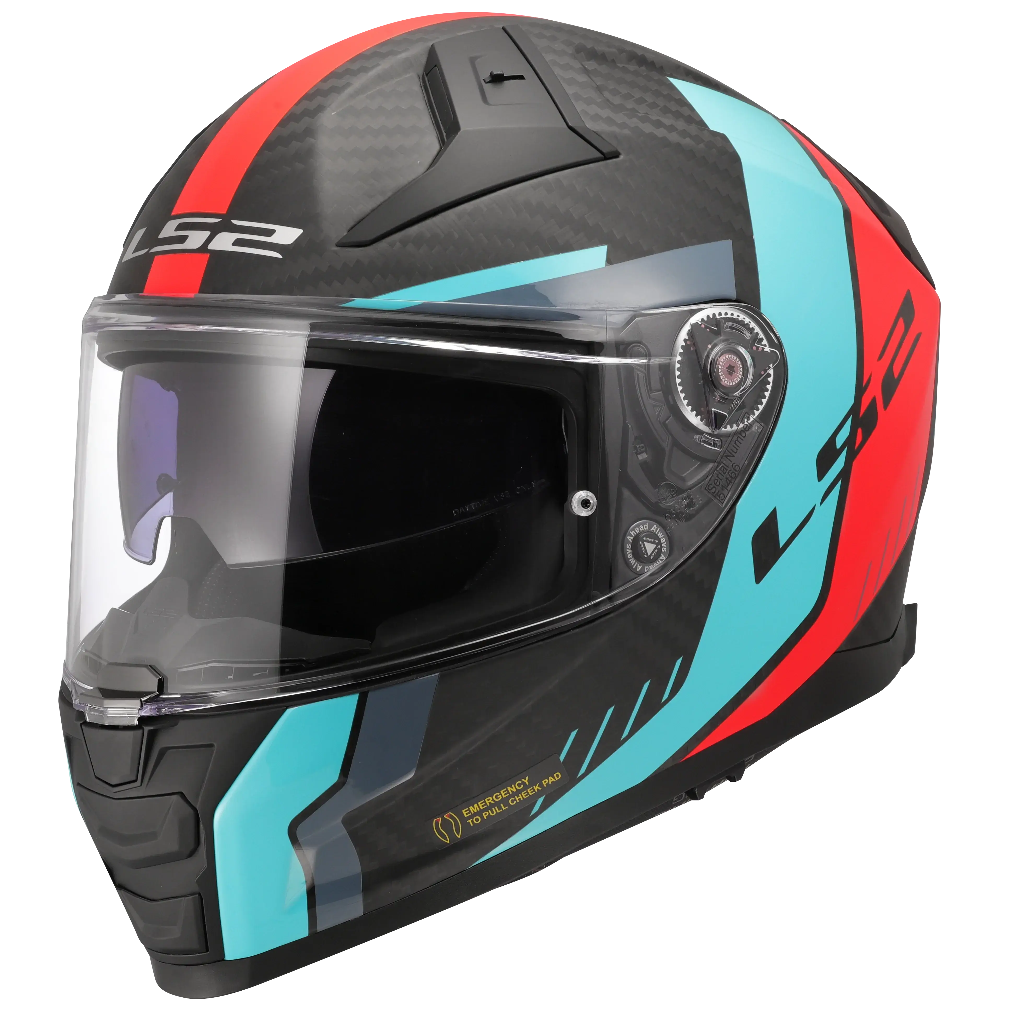 LS2 VECTOR II GRID Carbon - Helme | LS2
