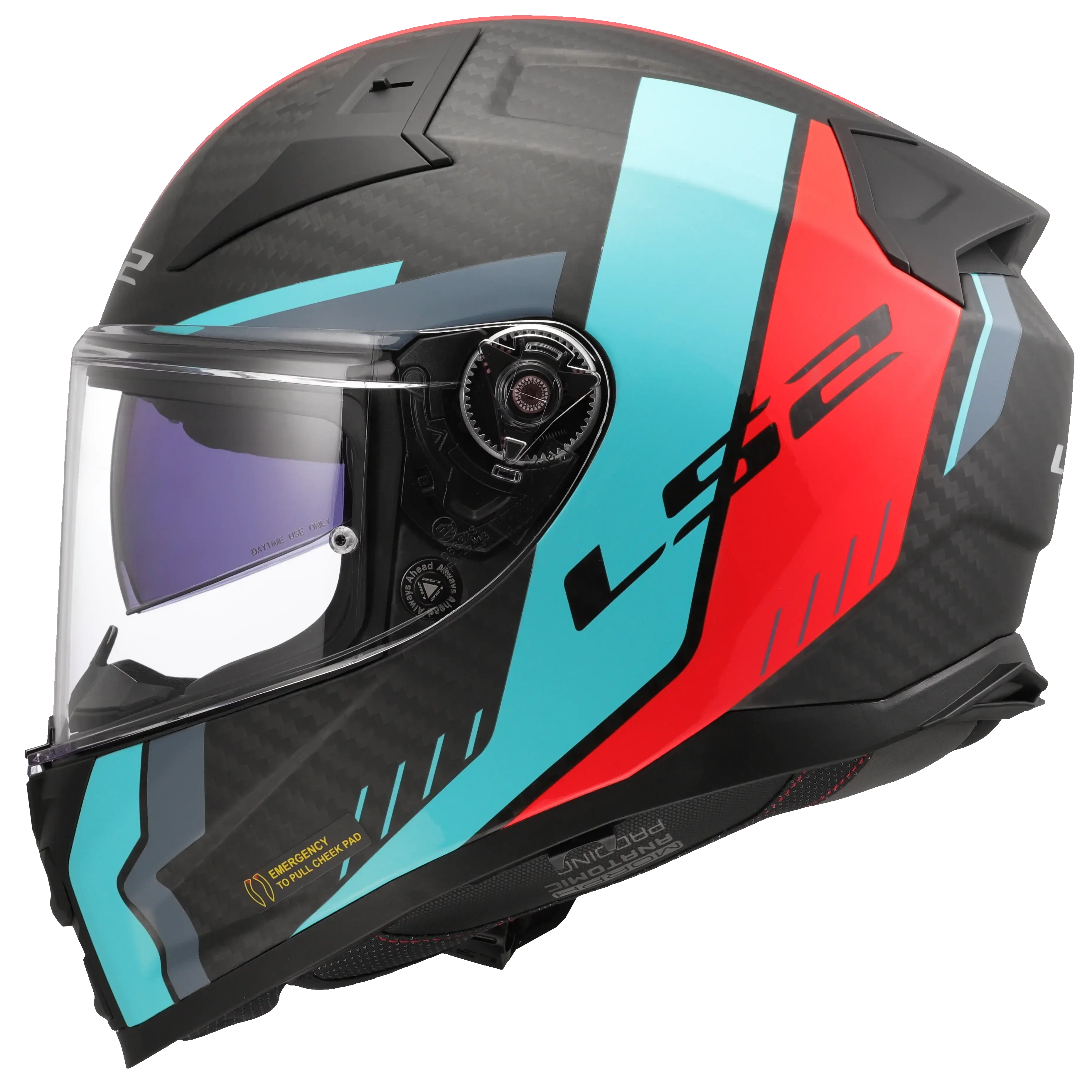 LS2 VECTOR II GRID Carbon - Helme | LS2