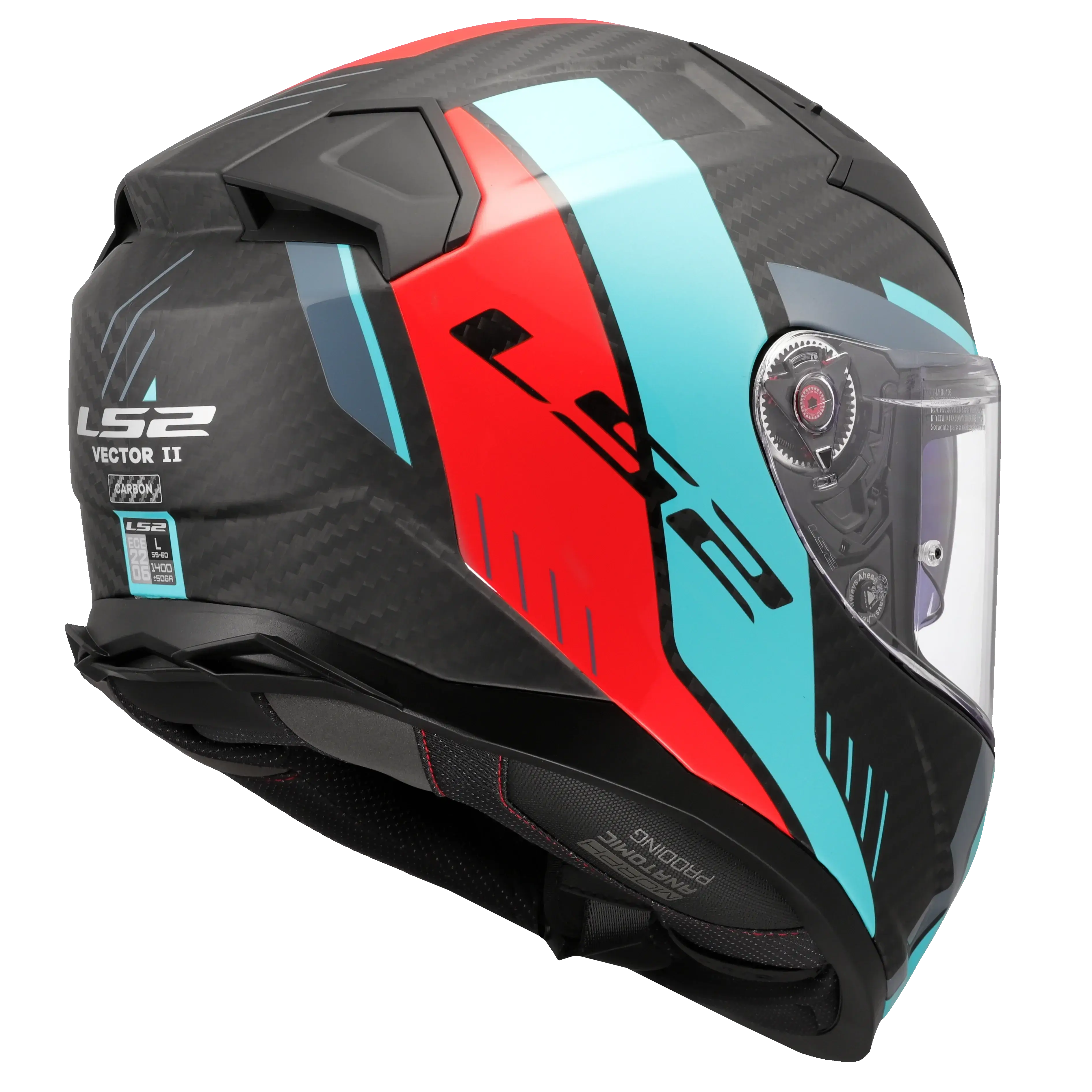 LS2 VECTOR II GRID Carbon - Helme | LS2