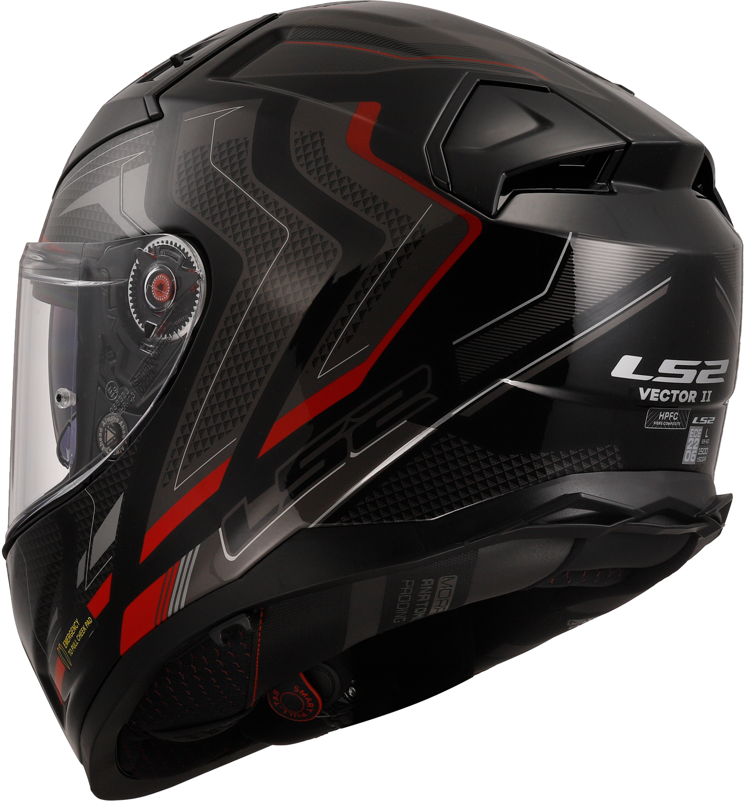 LS2 Integralhelm FF811 VECTOR II ALIZER