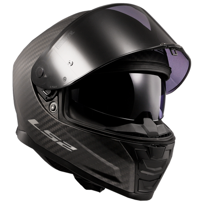 LS2 Integralhelm VECTOR II SOLID Carbon