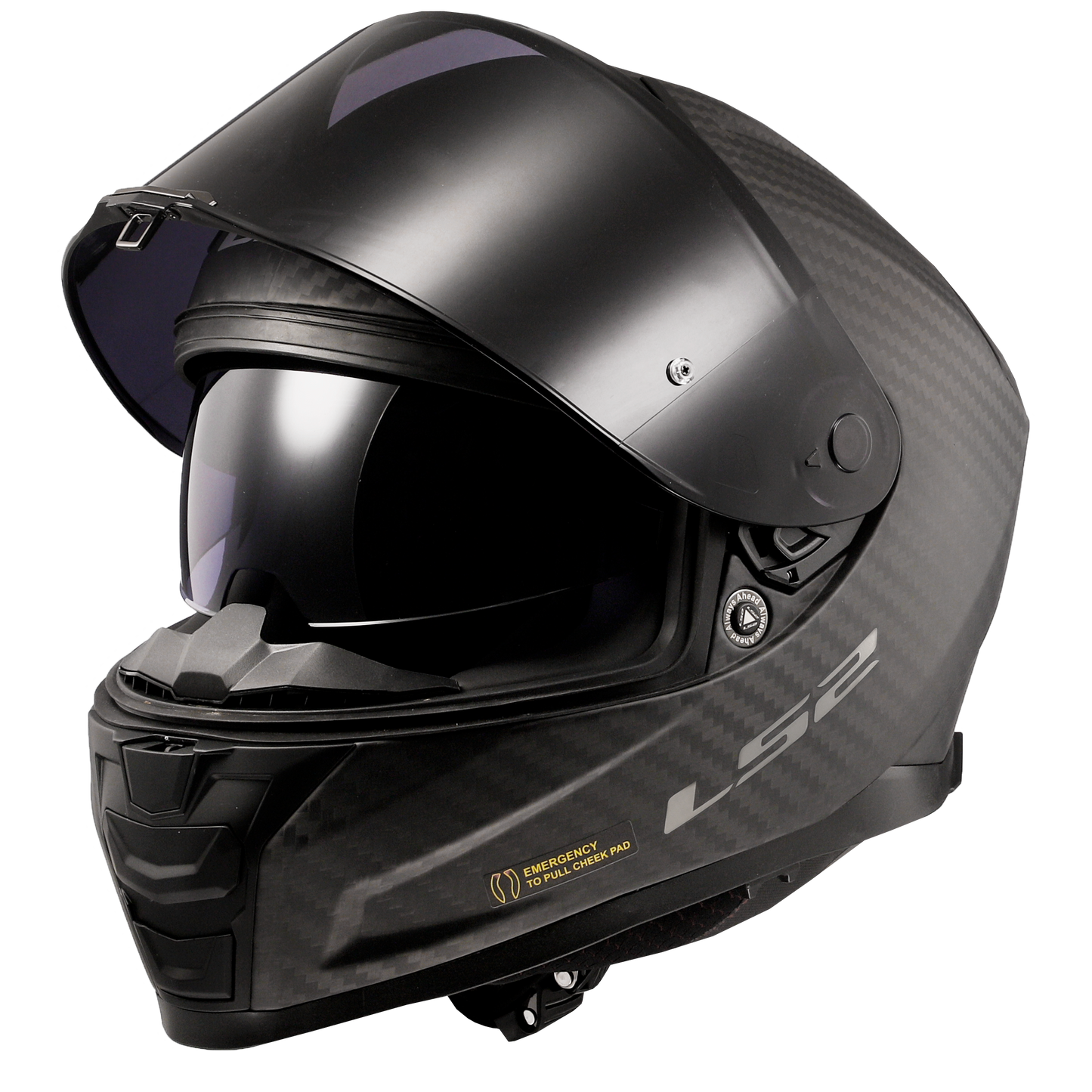 LS2 Integralhelm VECTOR II SOLID Carbon