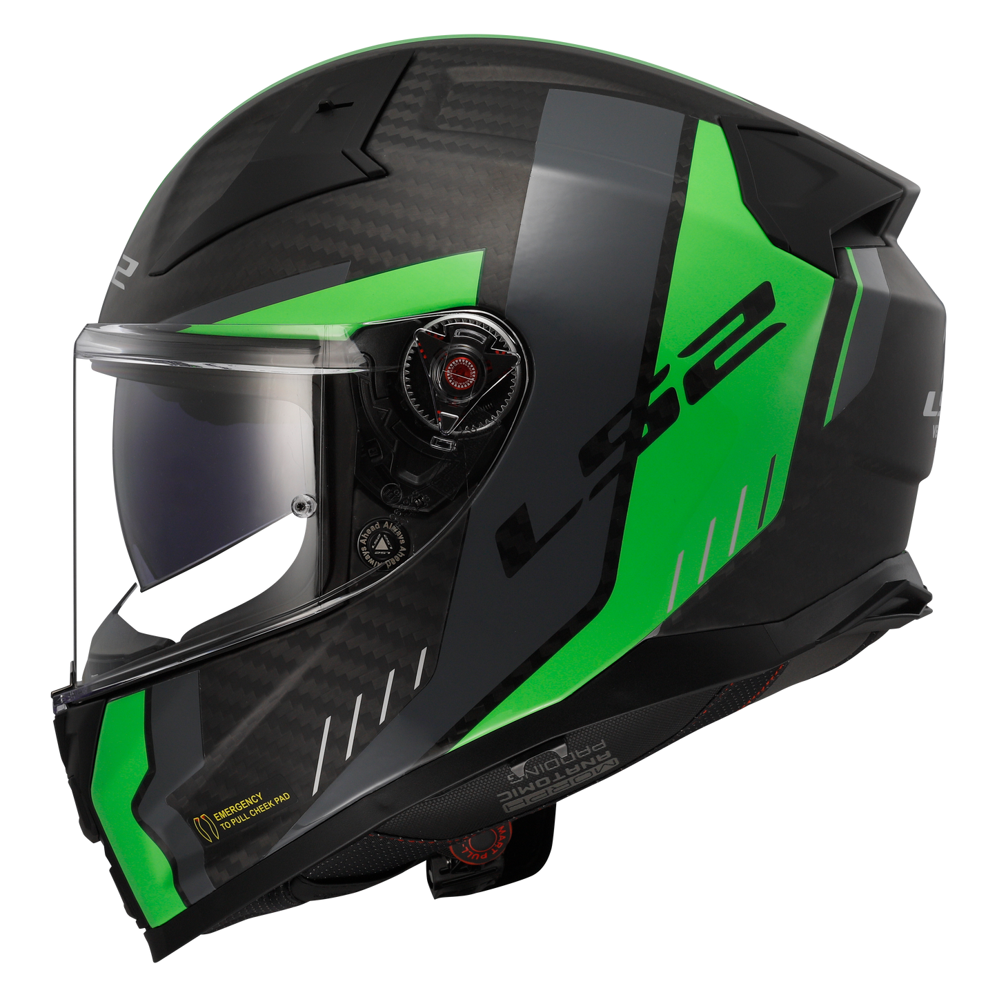 LS2 Integralhelm VECTOR II GRID Carbon