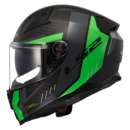 LS2 Integralhelm VECTOR II GRID Carbon
