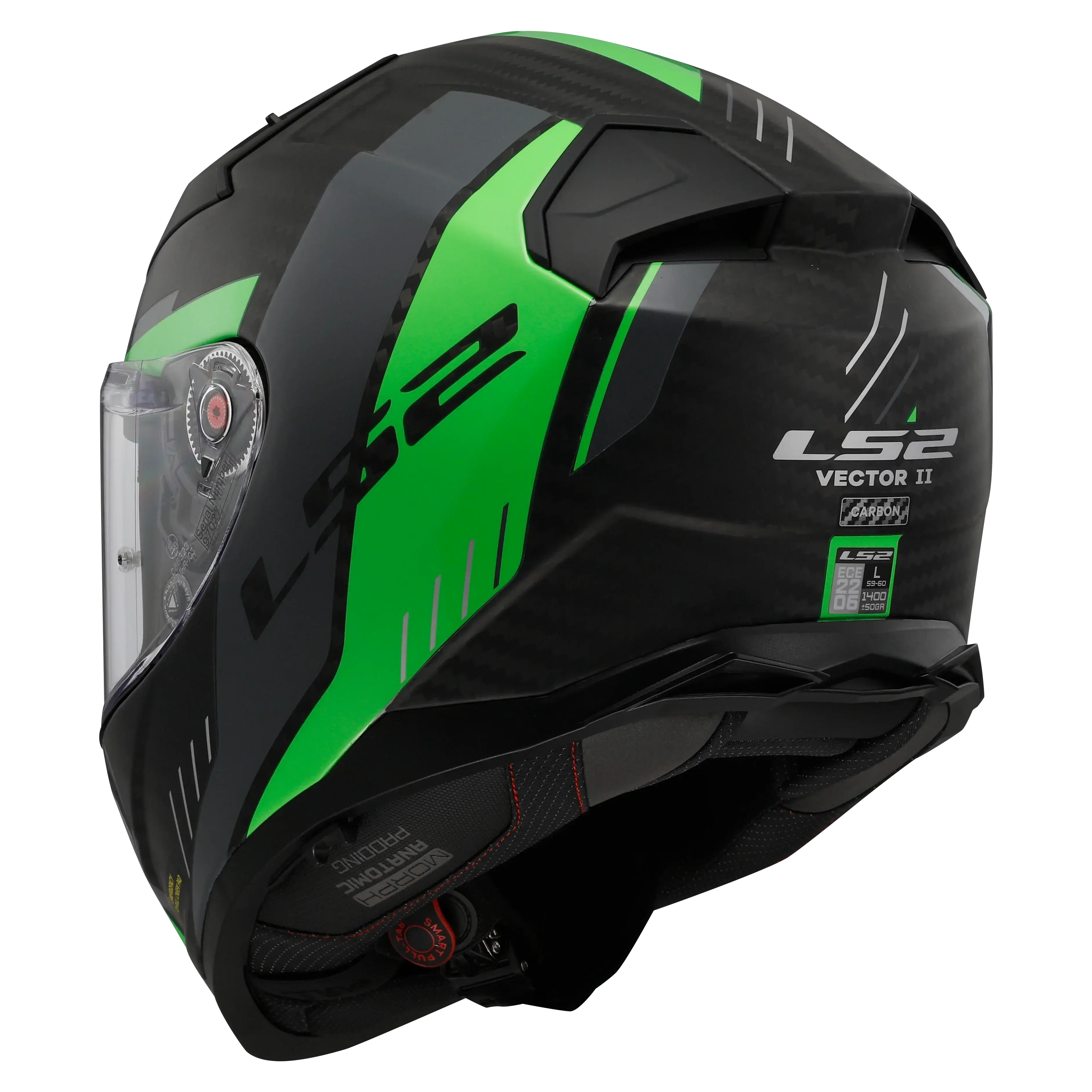 LS2 VECTOR II GRID Carbon - Helme | LS2