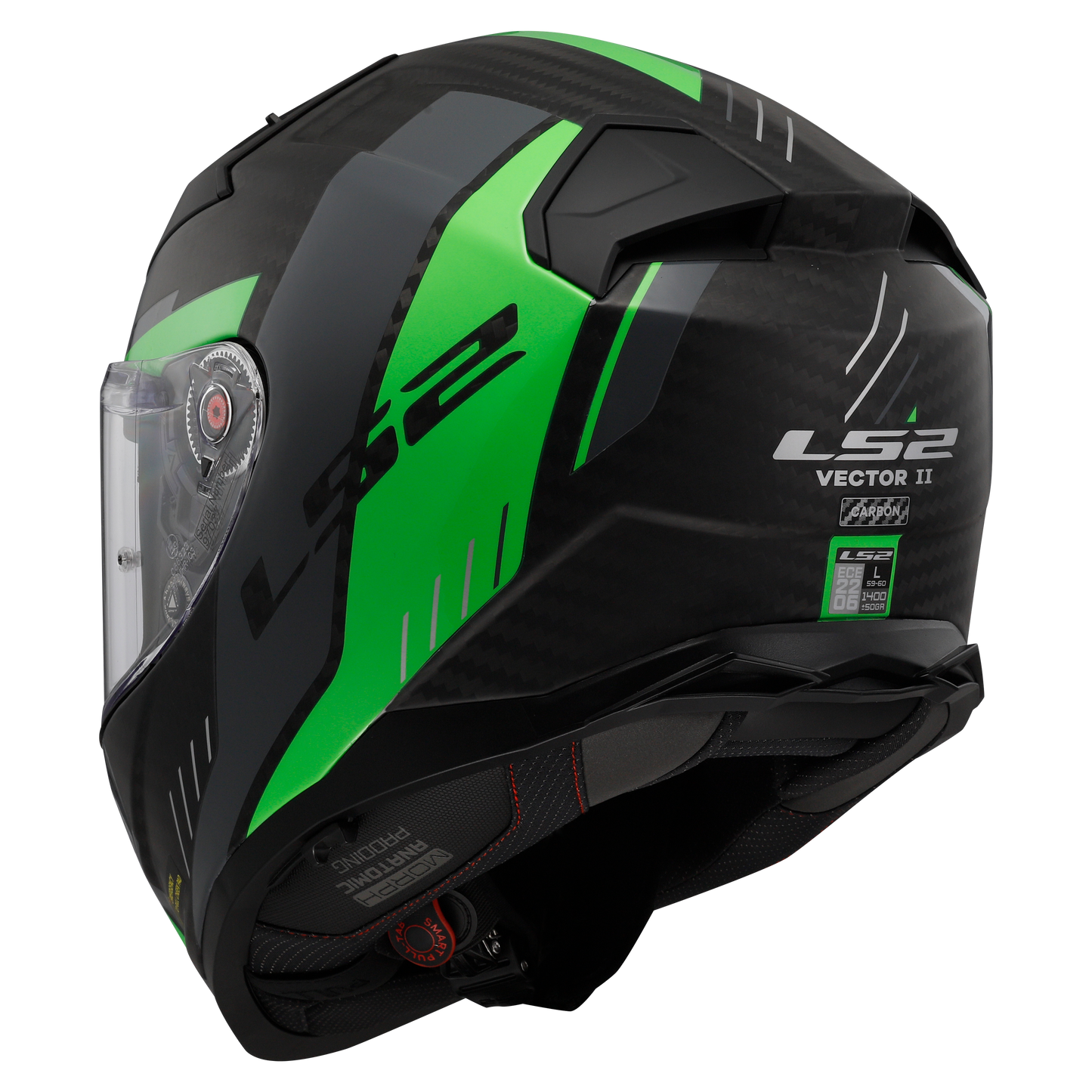 LS2 Integralhelm VECTOR II GRID Carbon