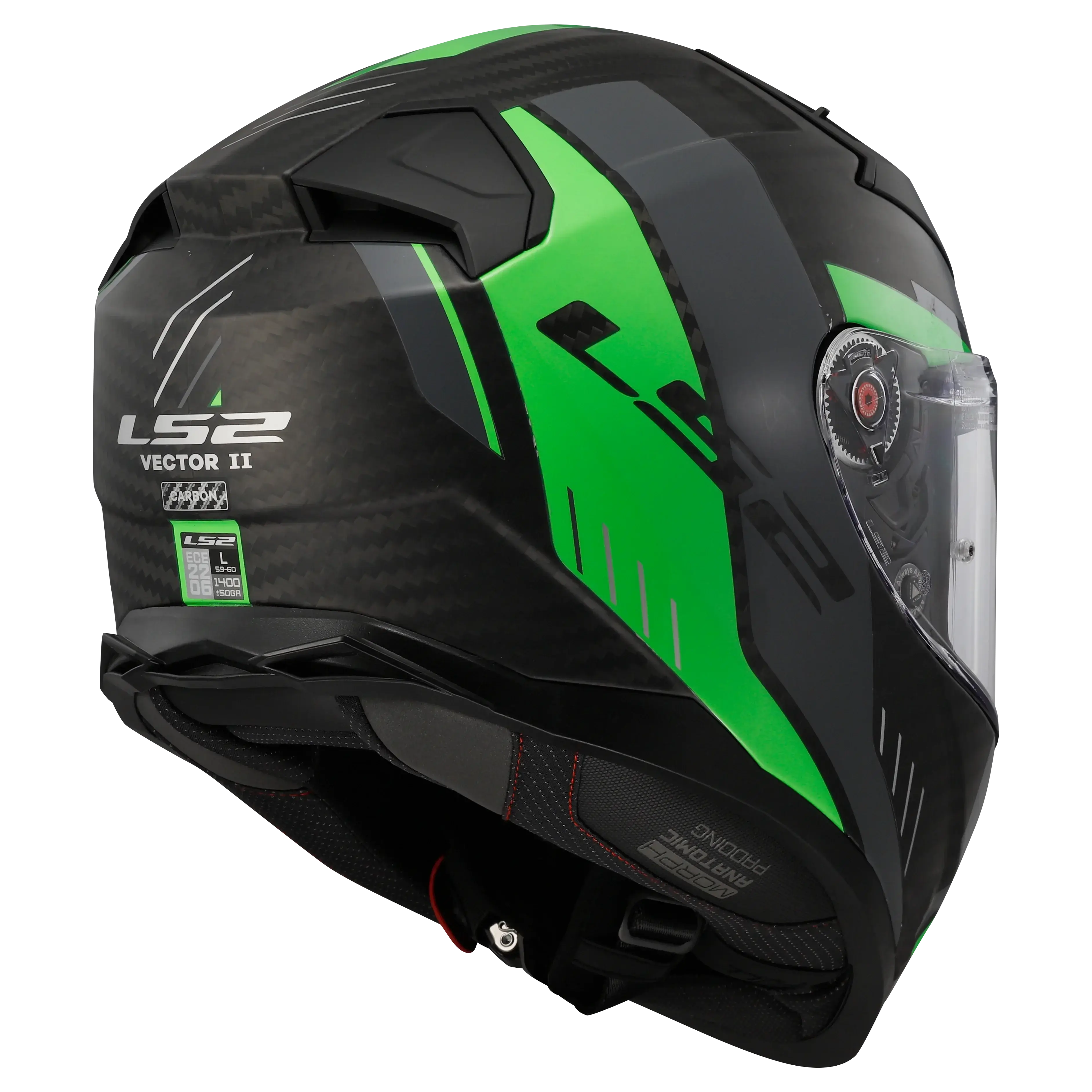 LS2 VECTOR II GRID Carbon - Helme | LS2