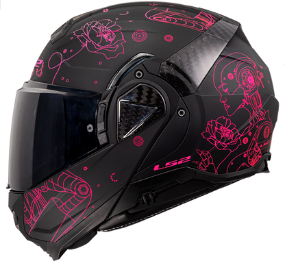 LS2 Modularhelm FF910 ADVANT II SOPHIA BLACK PINK