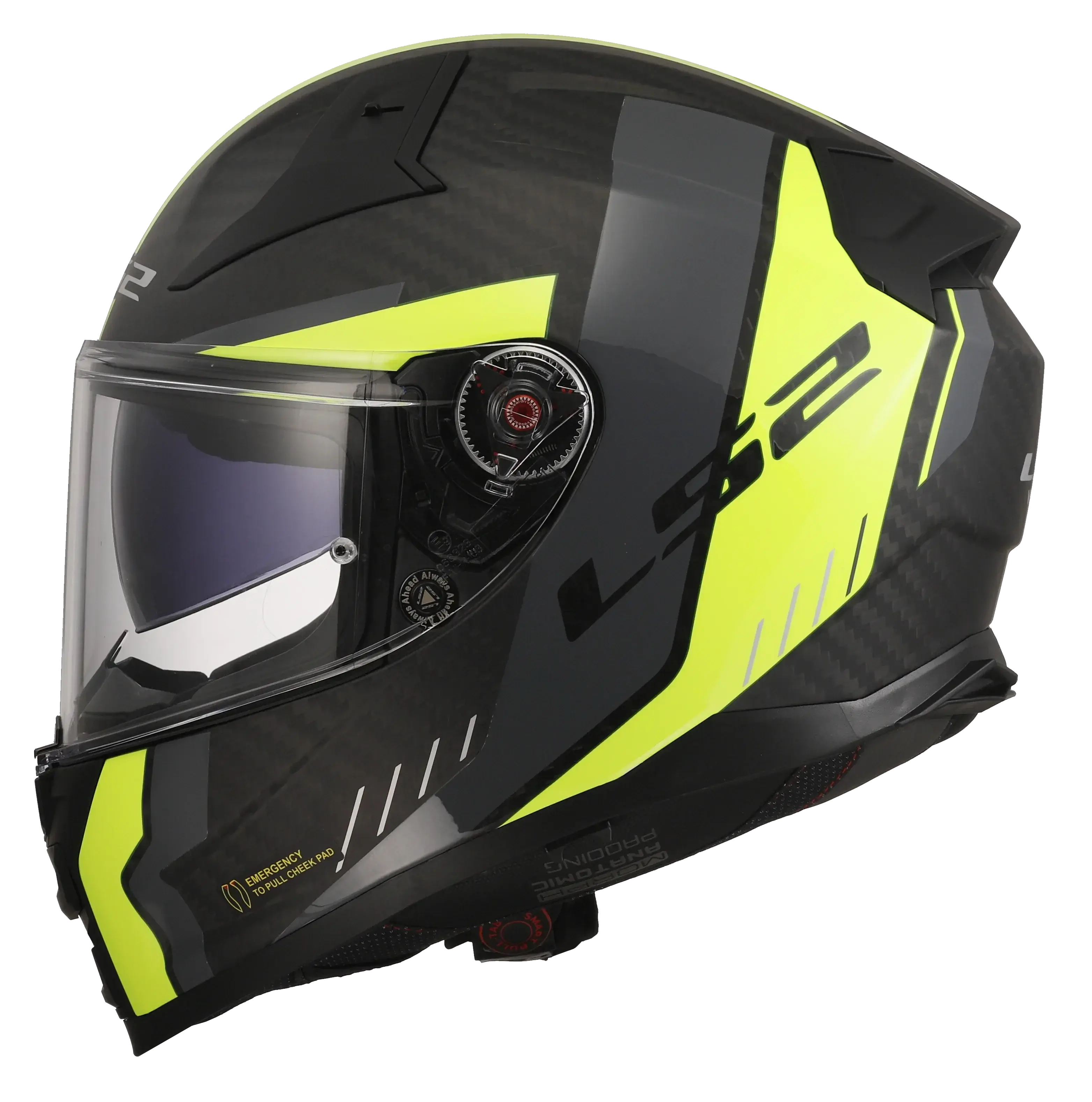 LS2 VECTOR II GRID Carbon - Helme | LS2