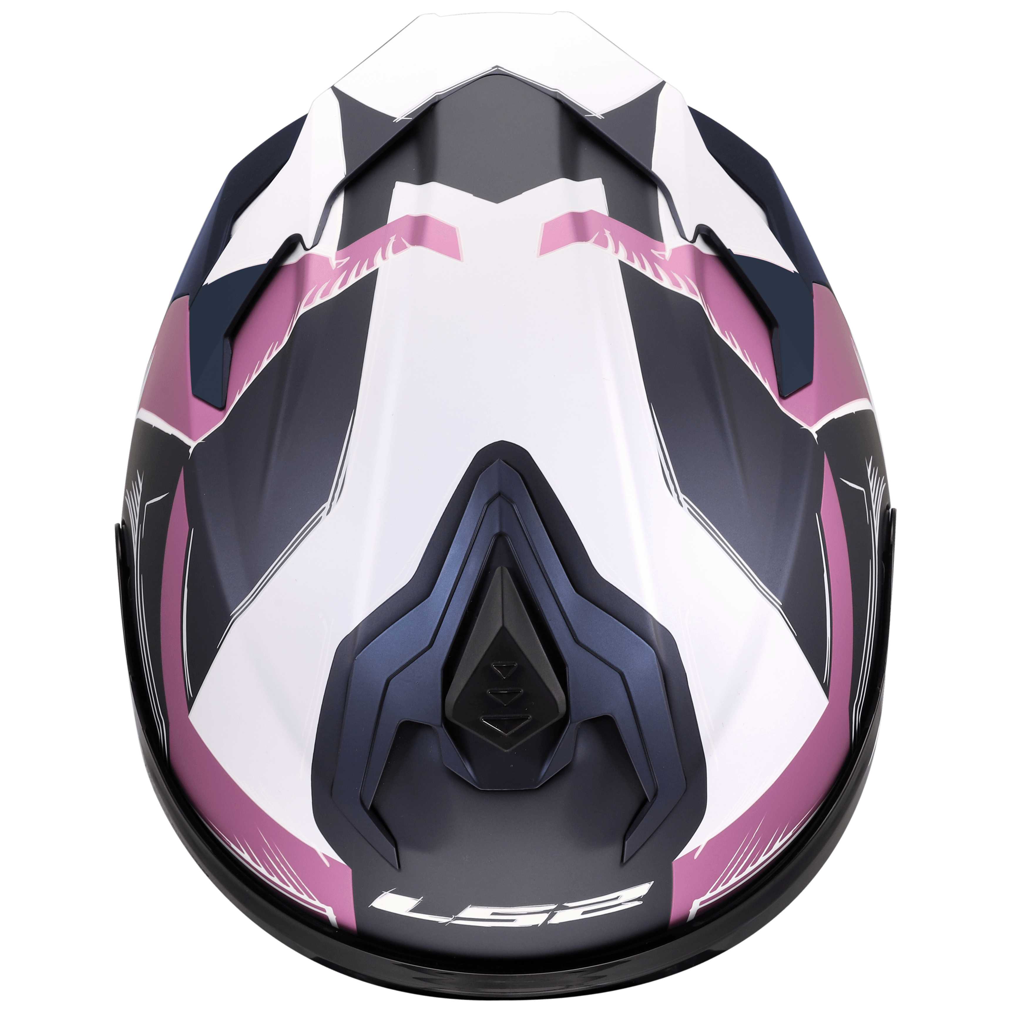 LS2 Integralhelm CHALLENGER II FLAMAN