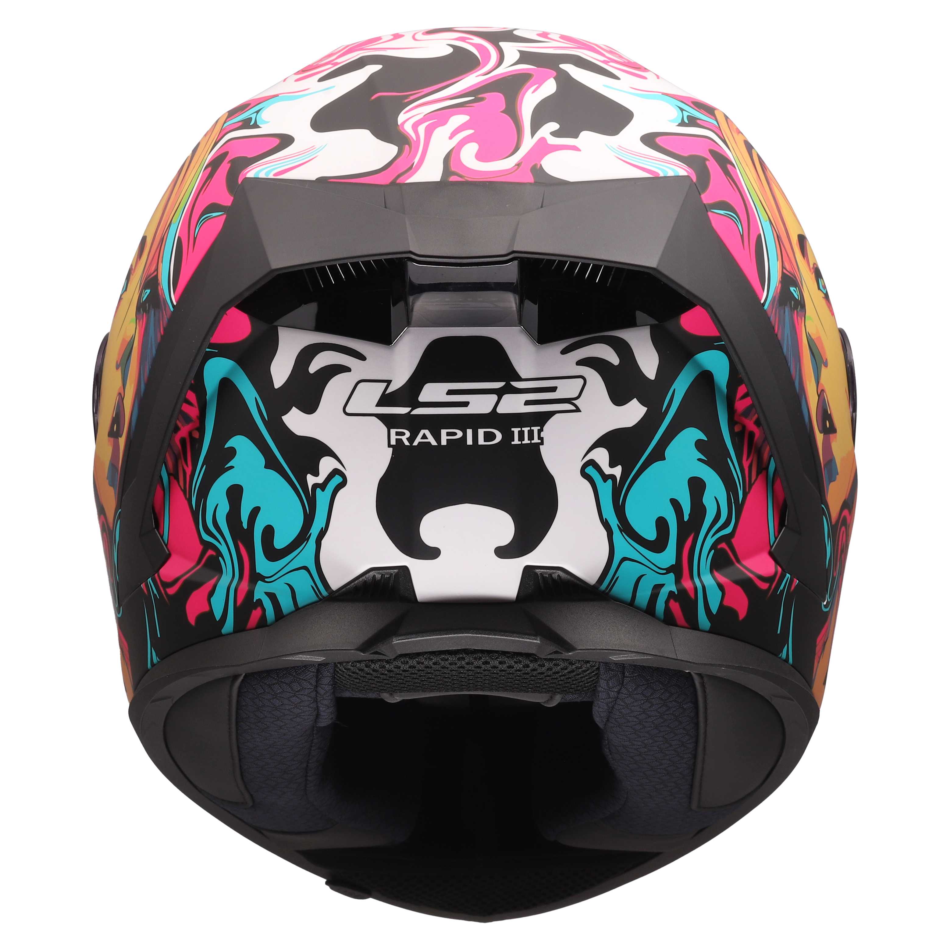 LS2 Integralhelm RAPID III CYBERG