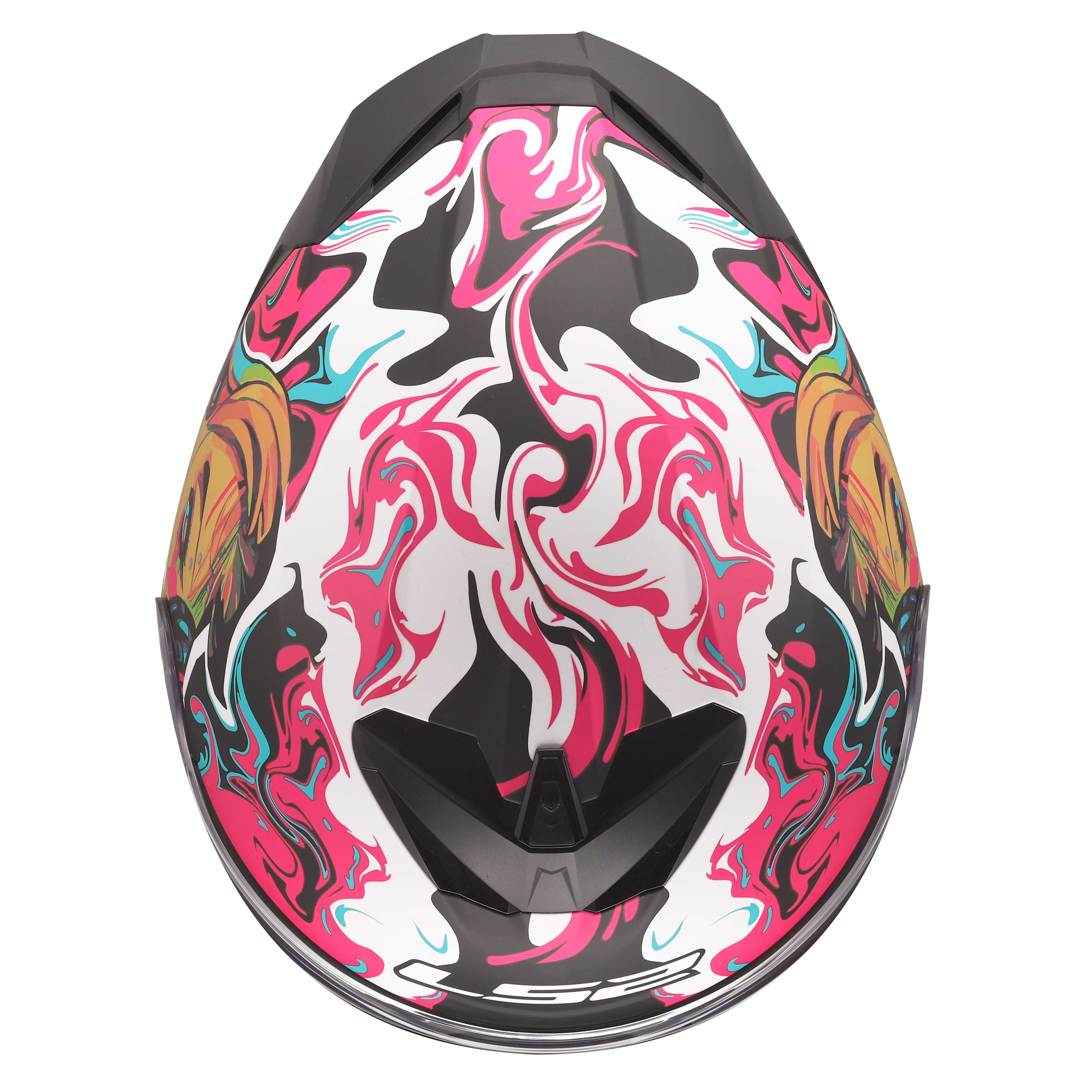 LS2 Integralhelm RAPID III CYBERG