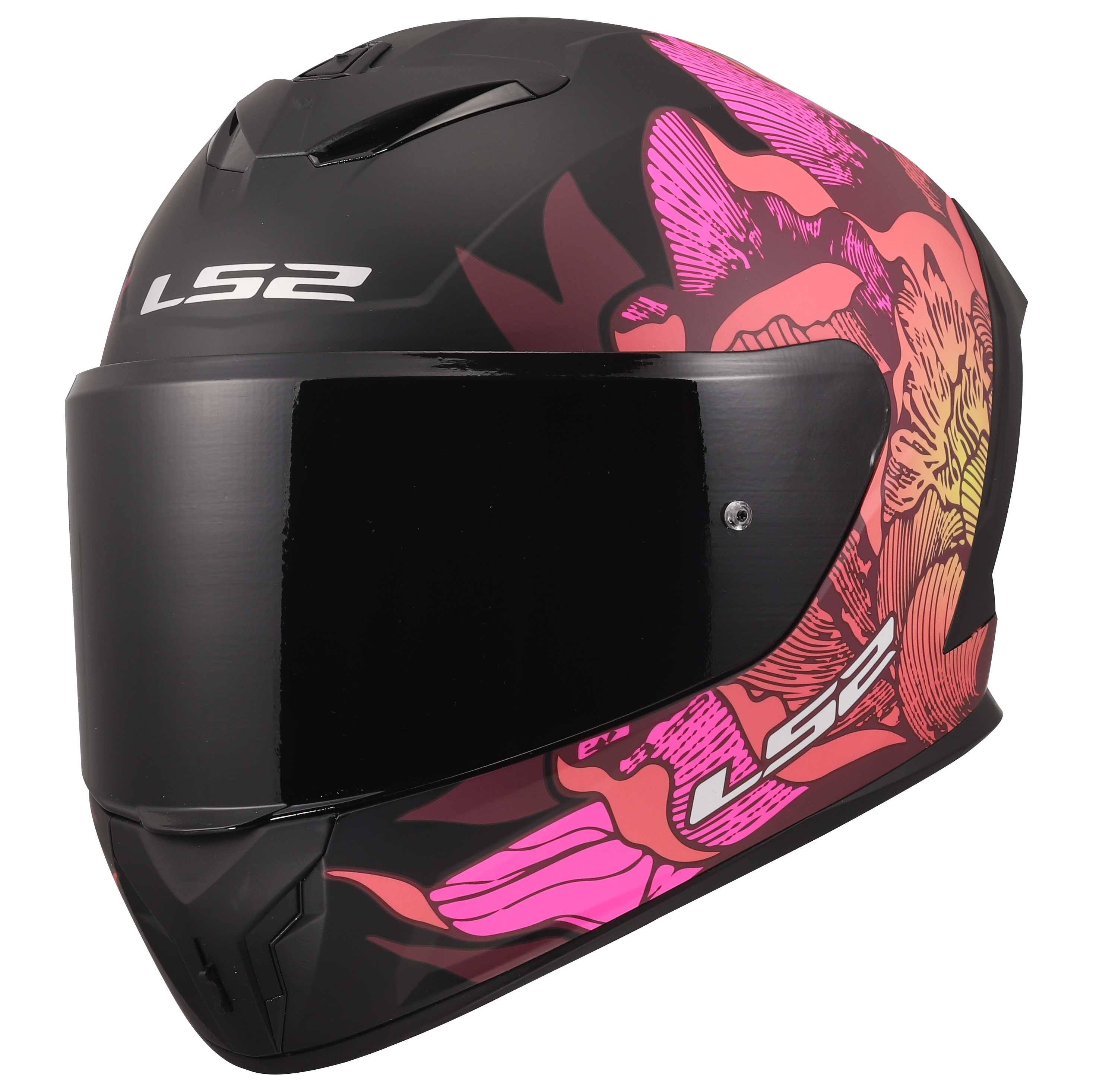 LS2 Integralhelm RAPID III POPPIES