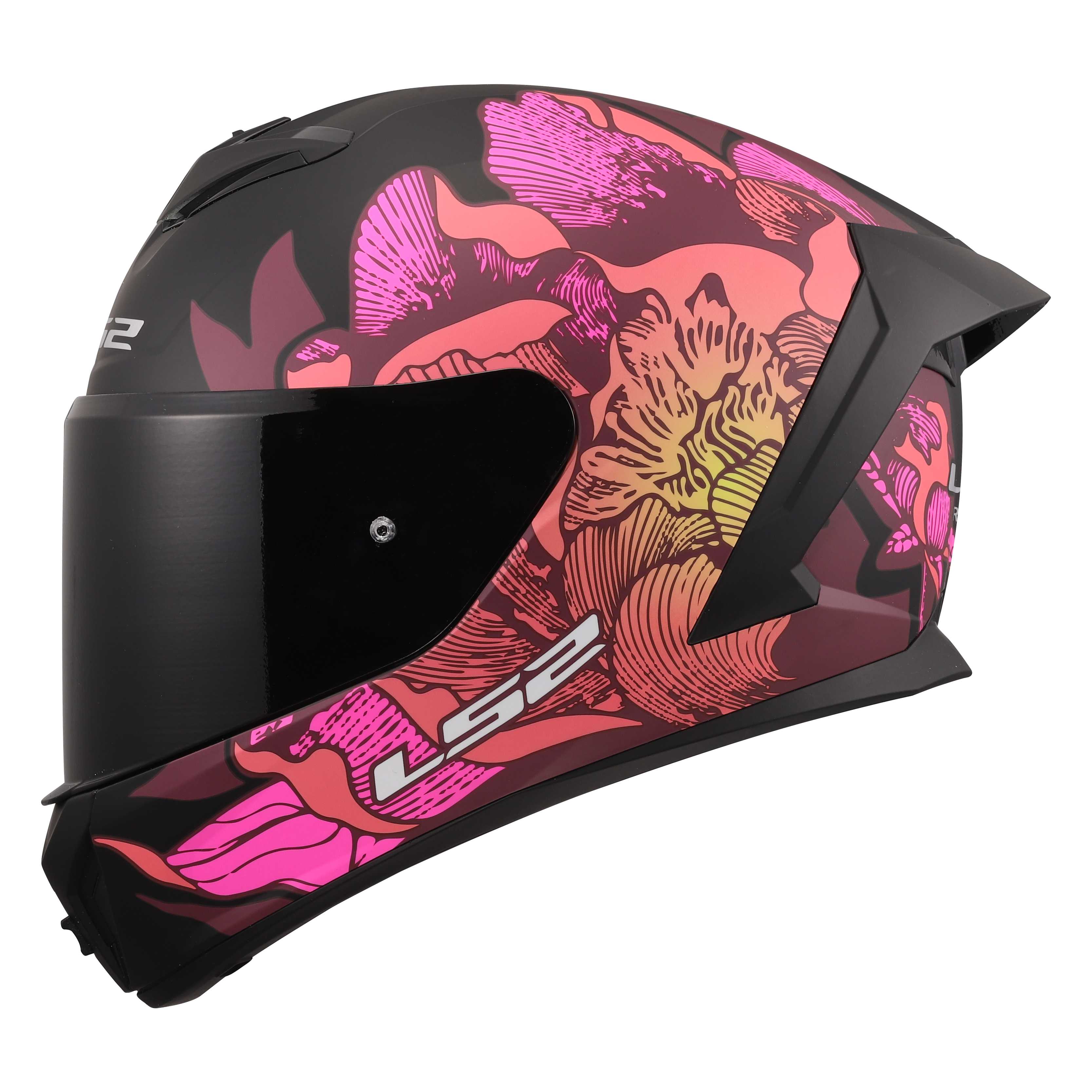 LS2 Integralhelm RAPID III POPPIES