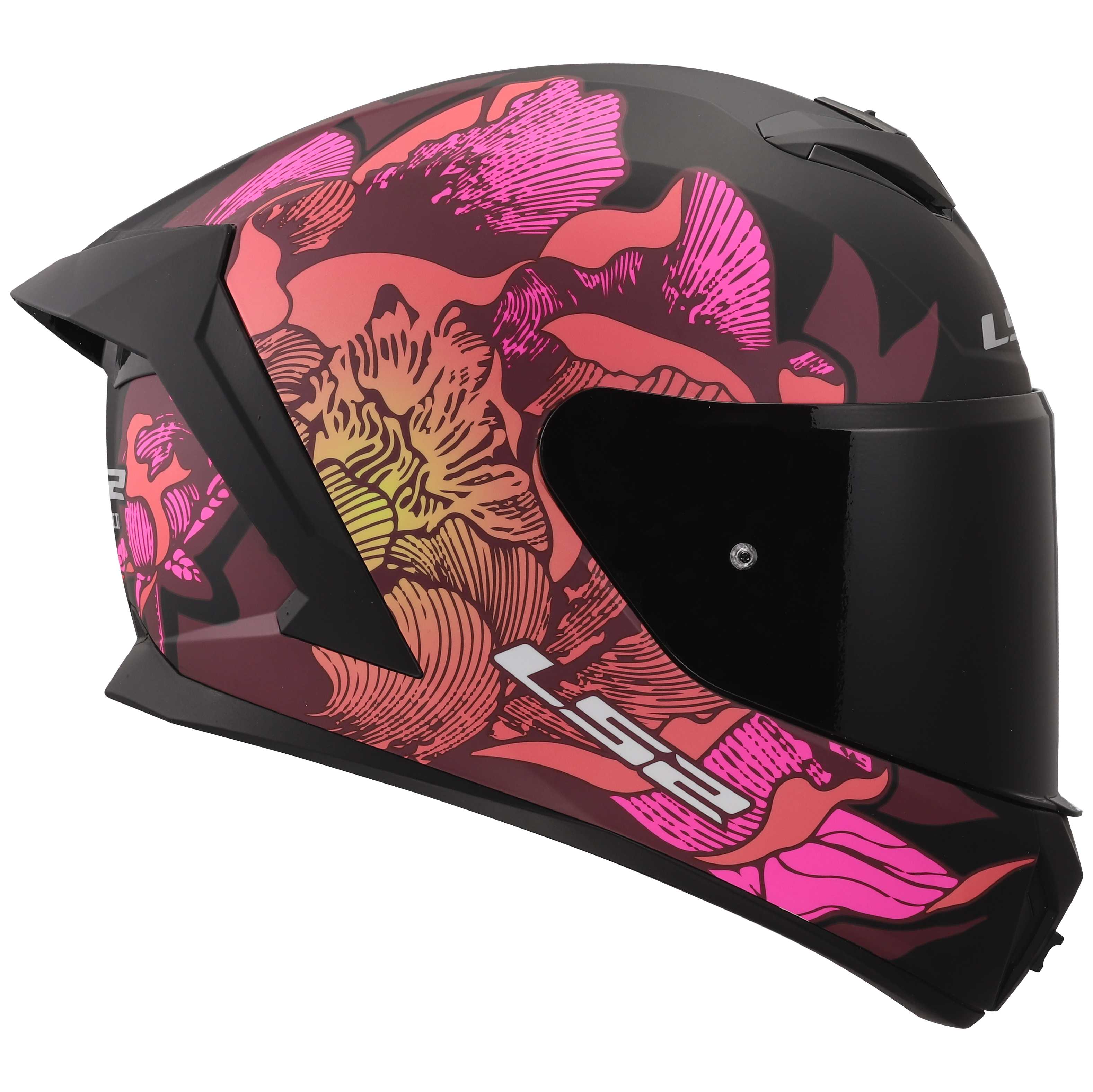LS2 Integralhelm RAPID III POPPIES