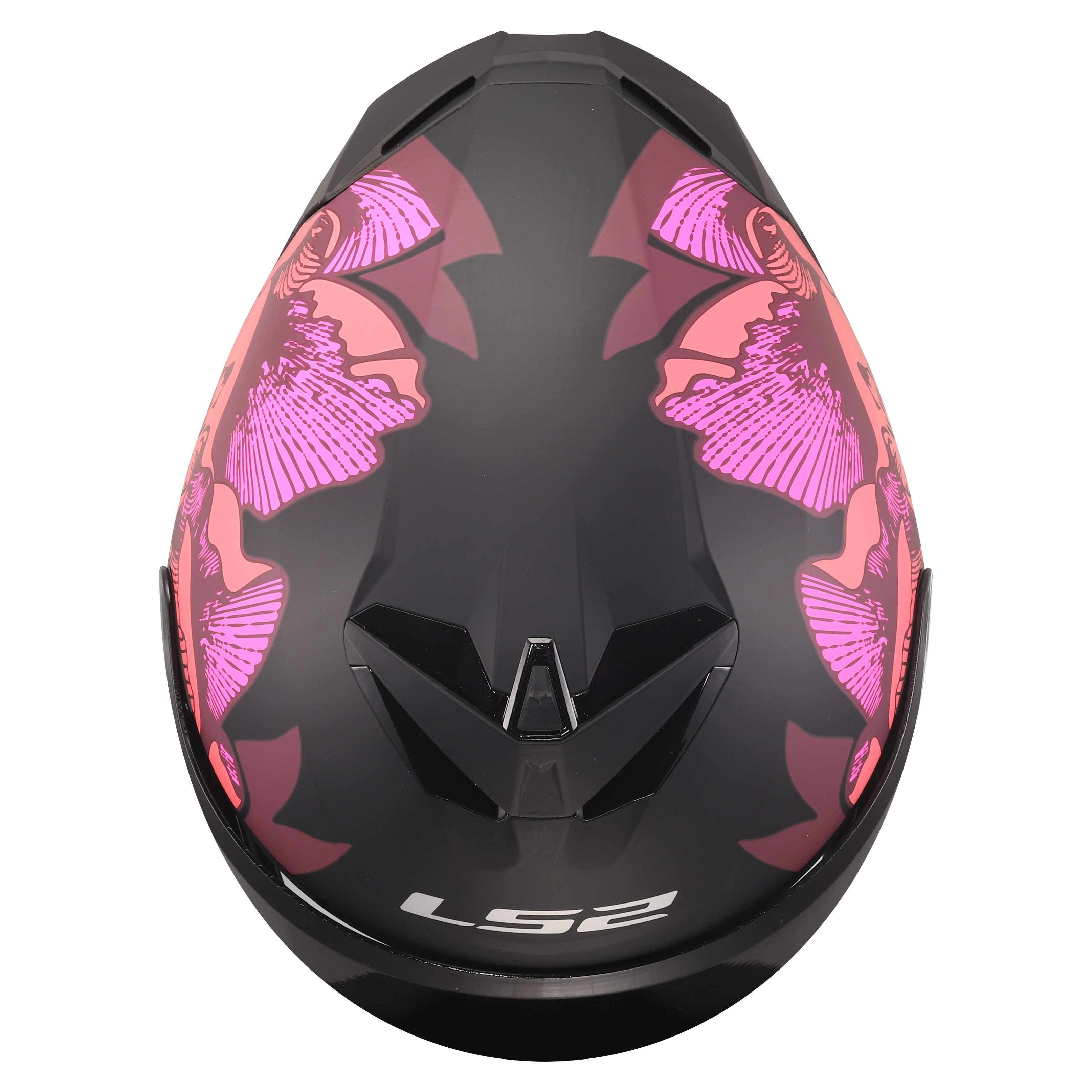 LS2 Integralhelm RAPID III POPPIES