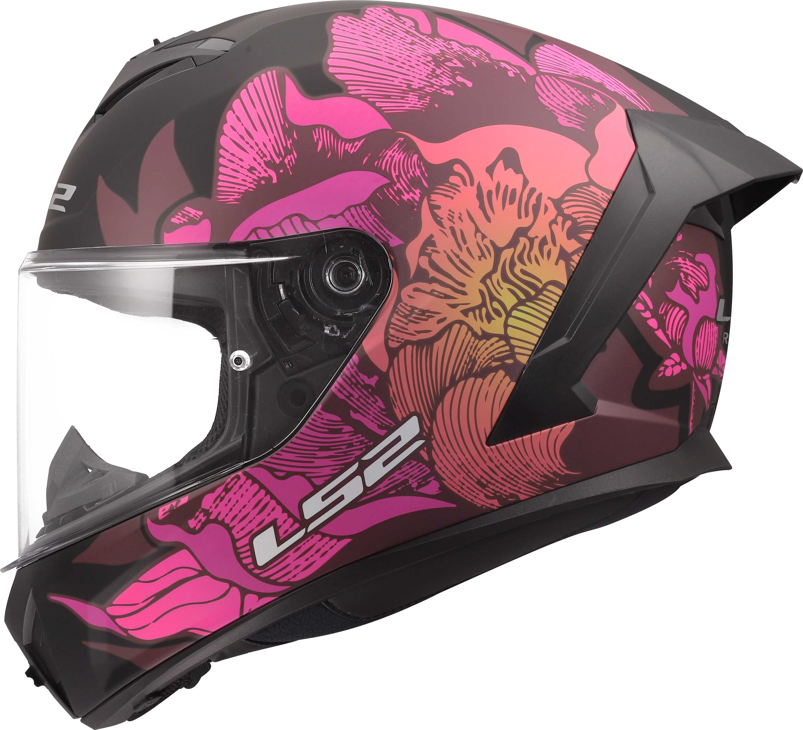 LS2 Integralhelm RAPID III POPPIES