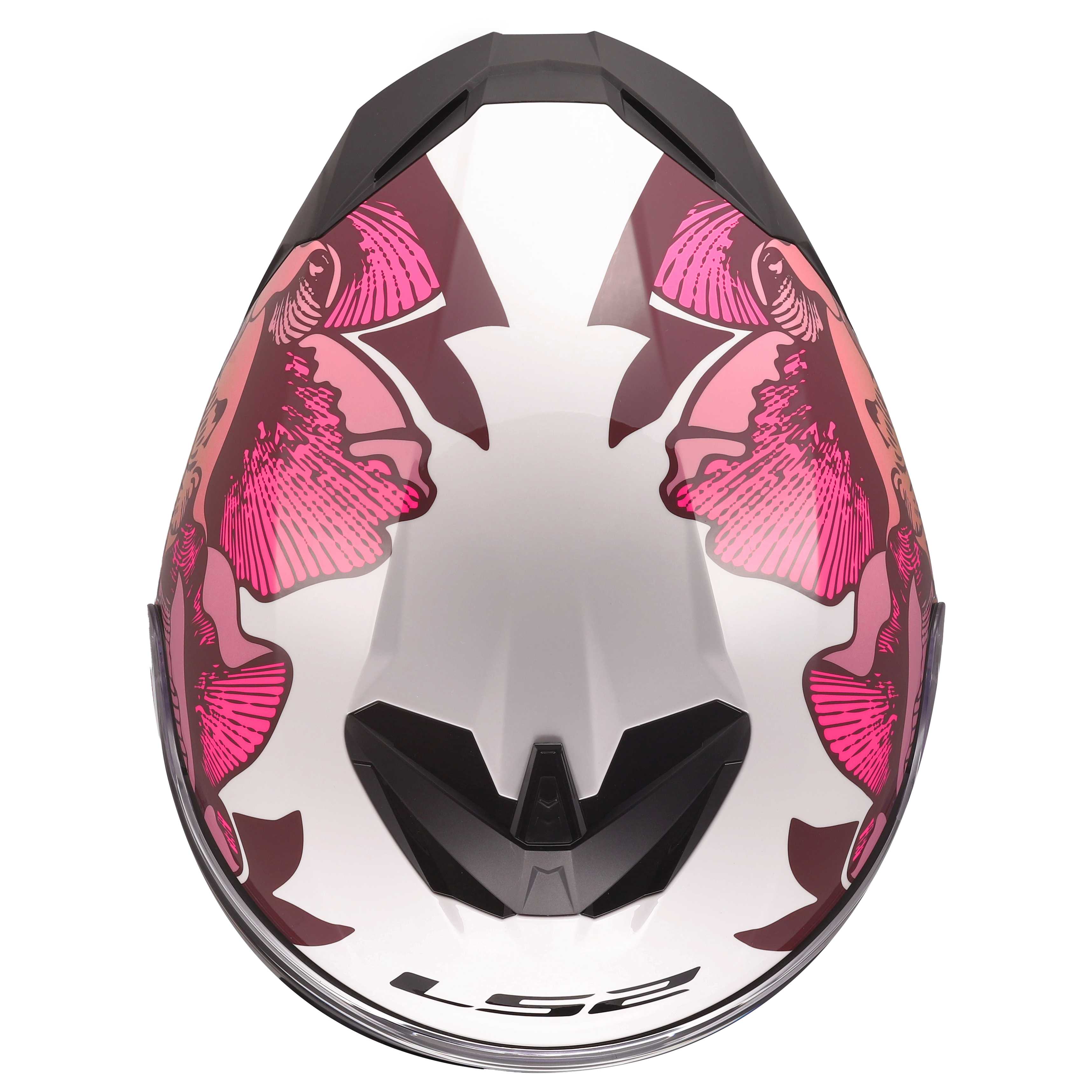 LS2 Integralhelm RAPID III POPPIES