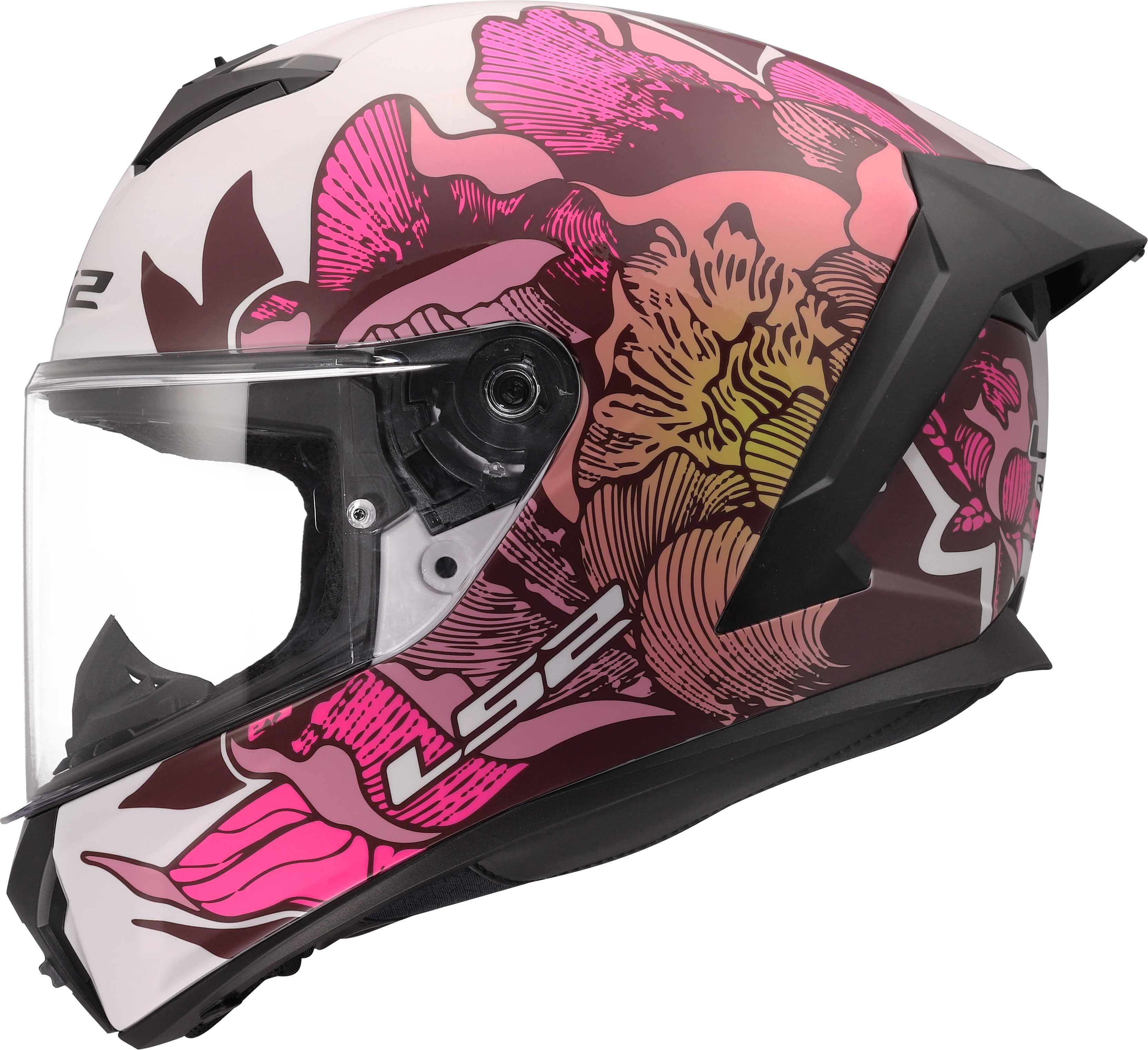 LS2 Integralhelm RAPID III POPPIES