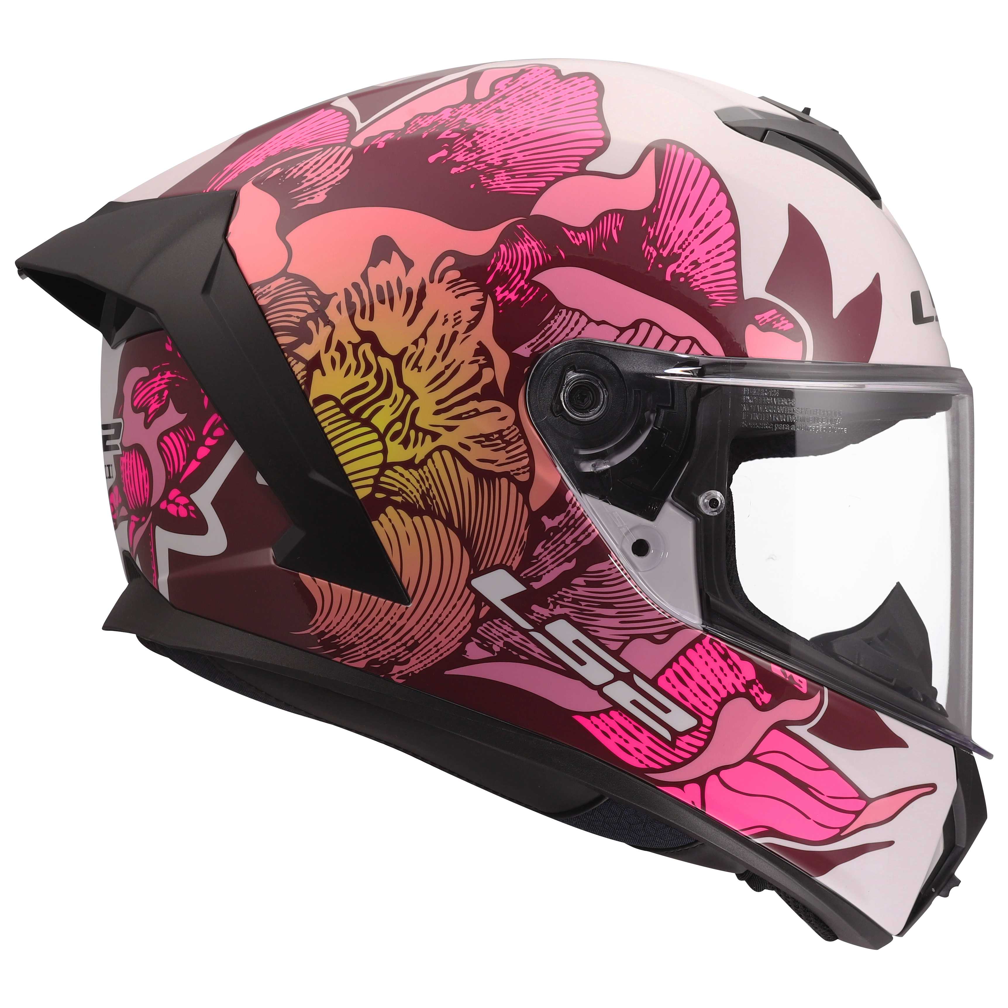 LS2 Integralhelm RAPID III POPPIES