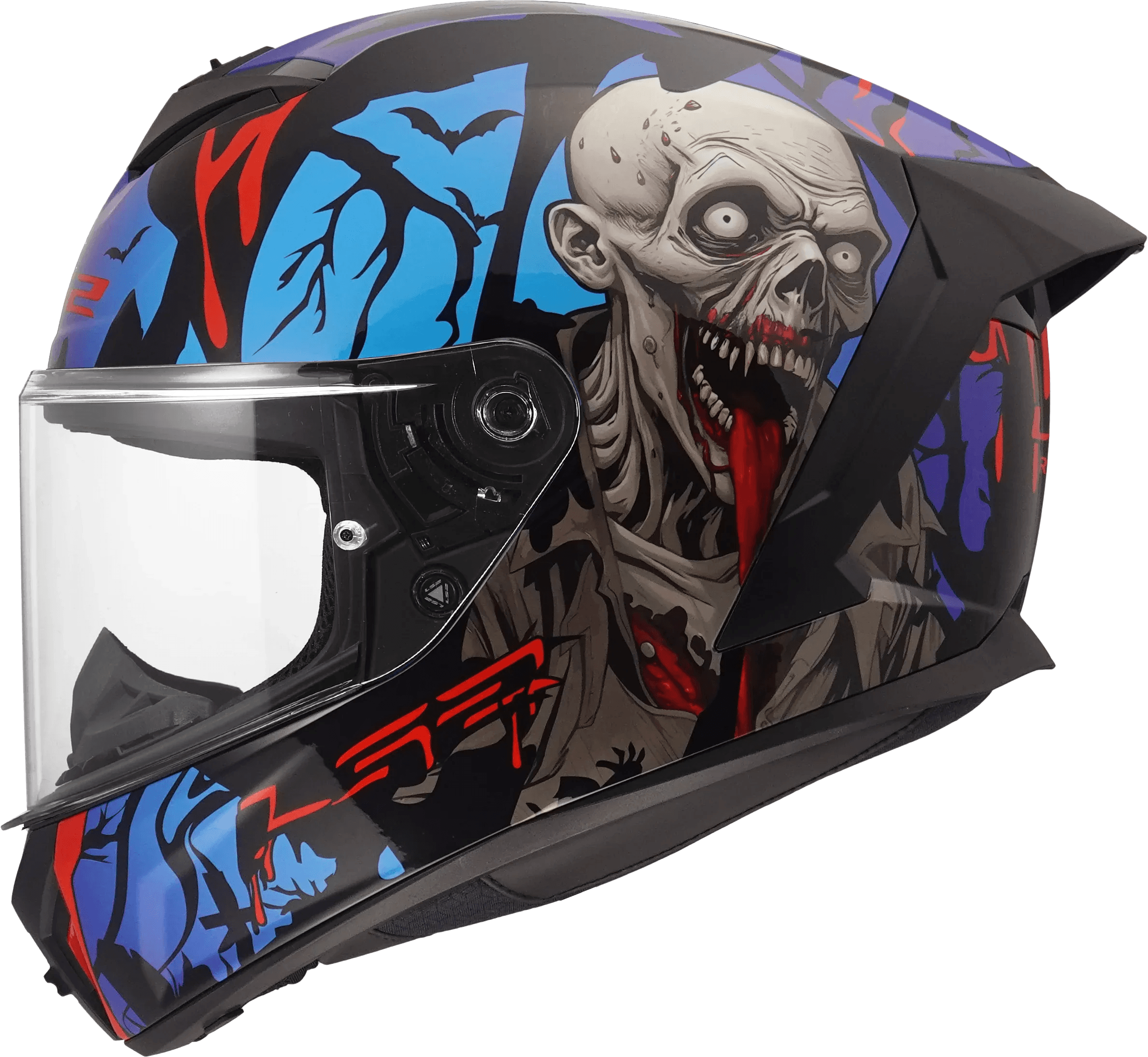 LS2 FF820 Integralhelm RAPID III ZOMBIE - Helme | LS2